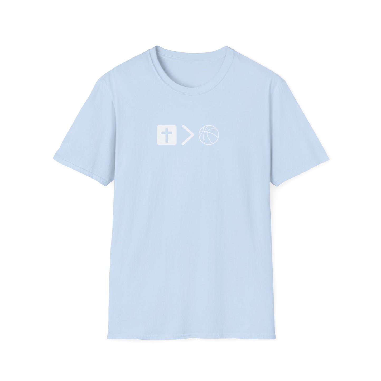 Pray behind your teammates' backs Unisex Softstyle T-Shirt