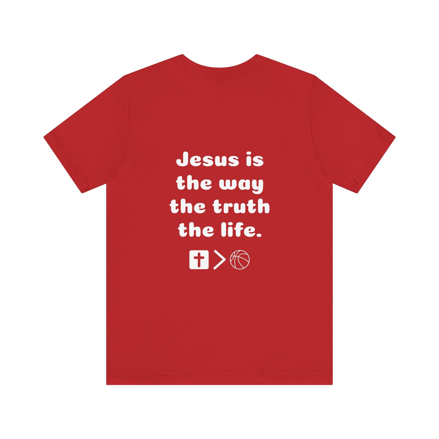 Ball is NOT life. Unisex Jersey Short Sleeve Tee
