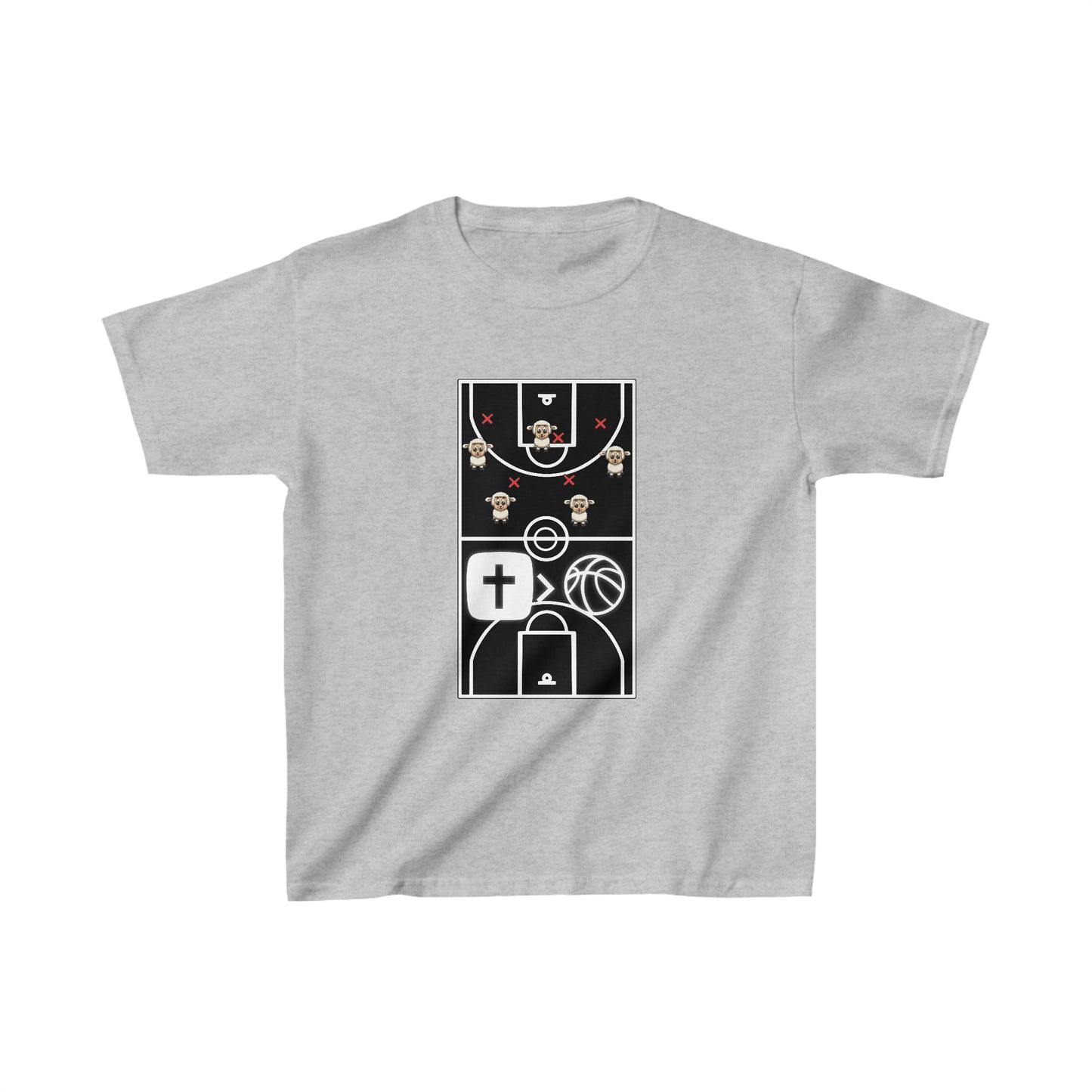 Youth We like sheep have gone astray! Jesus is bigger than basketball Art Collection by Neek + Ang