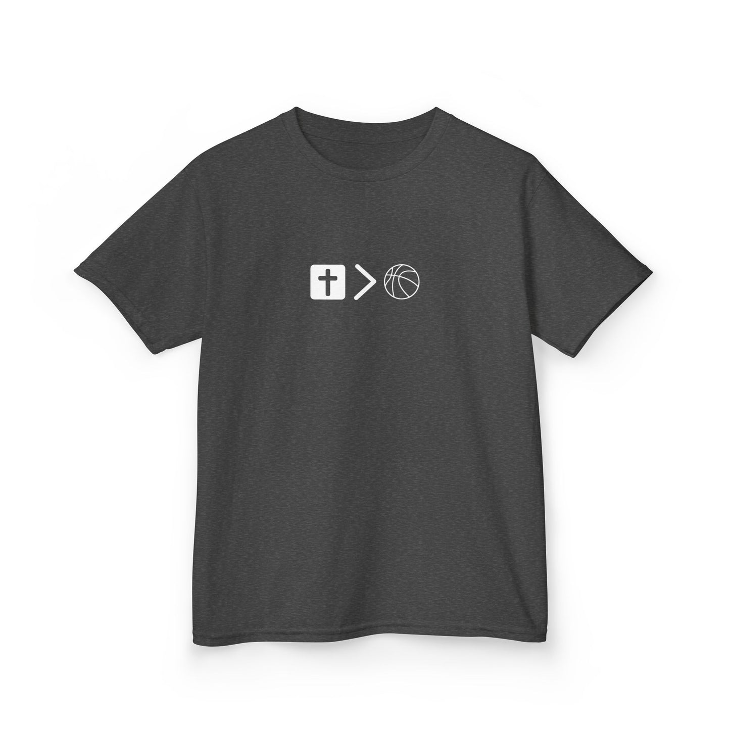 Pray behind your teammates' backs Kids Heavy Cotton™ Tee