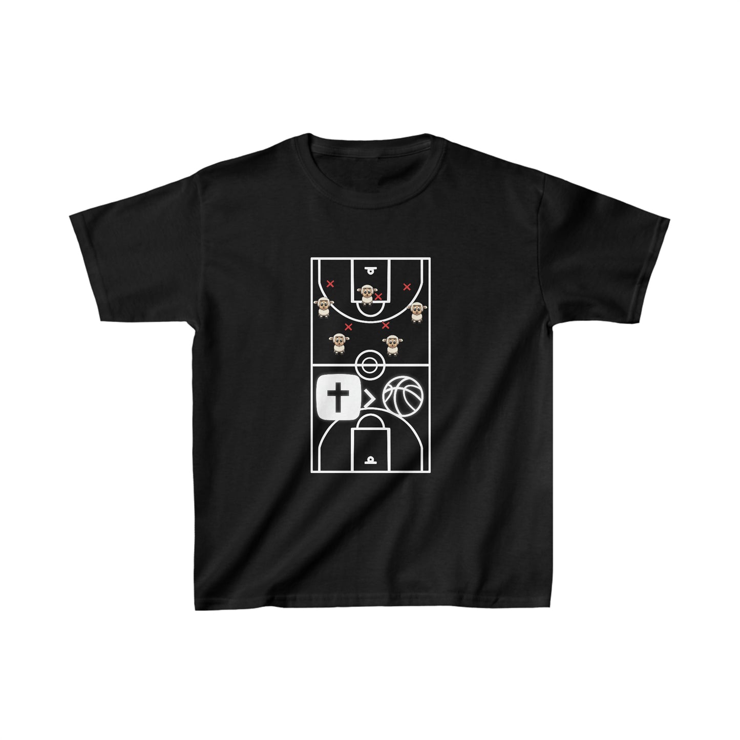 Youth We like sheep have gone astray! Jesus is bigger than basketball Art Collection by Neek + Ang