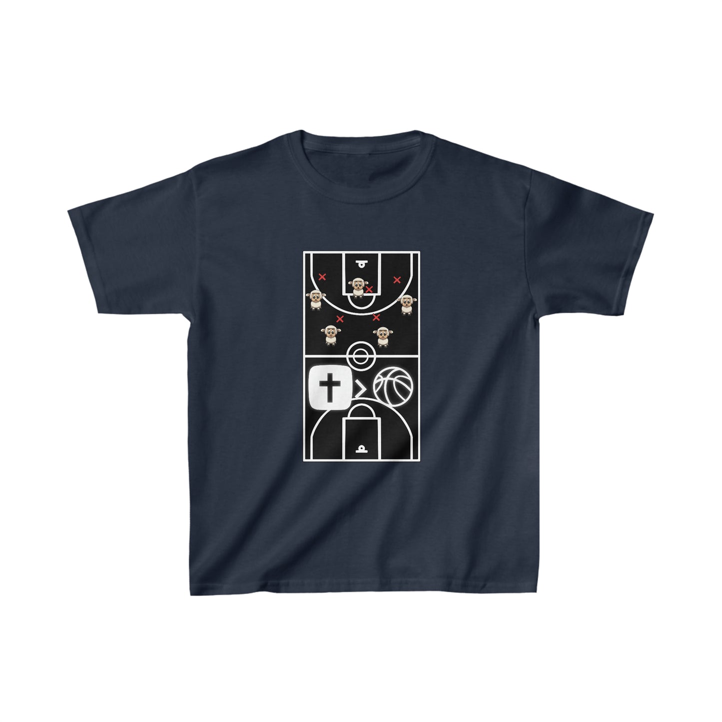 Youth We like sheep have gone astray! Jesus is bigger than basketball Art Collection by Neek + Ang