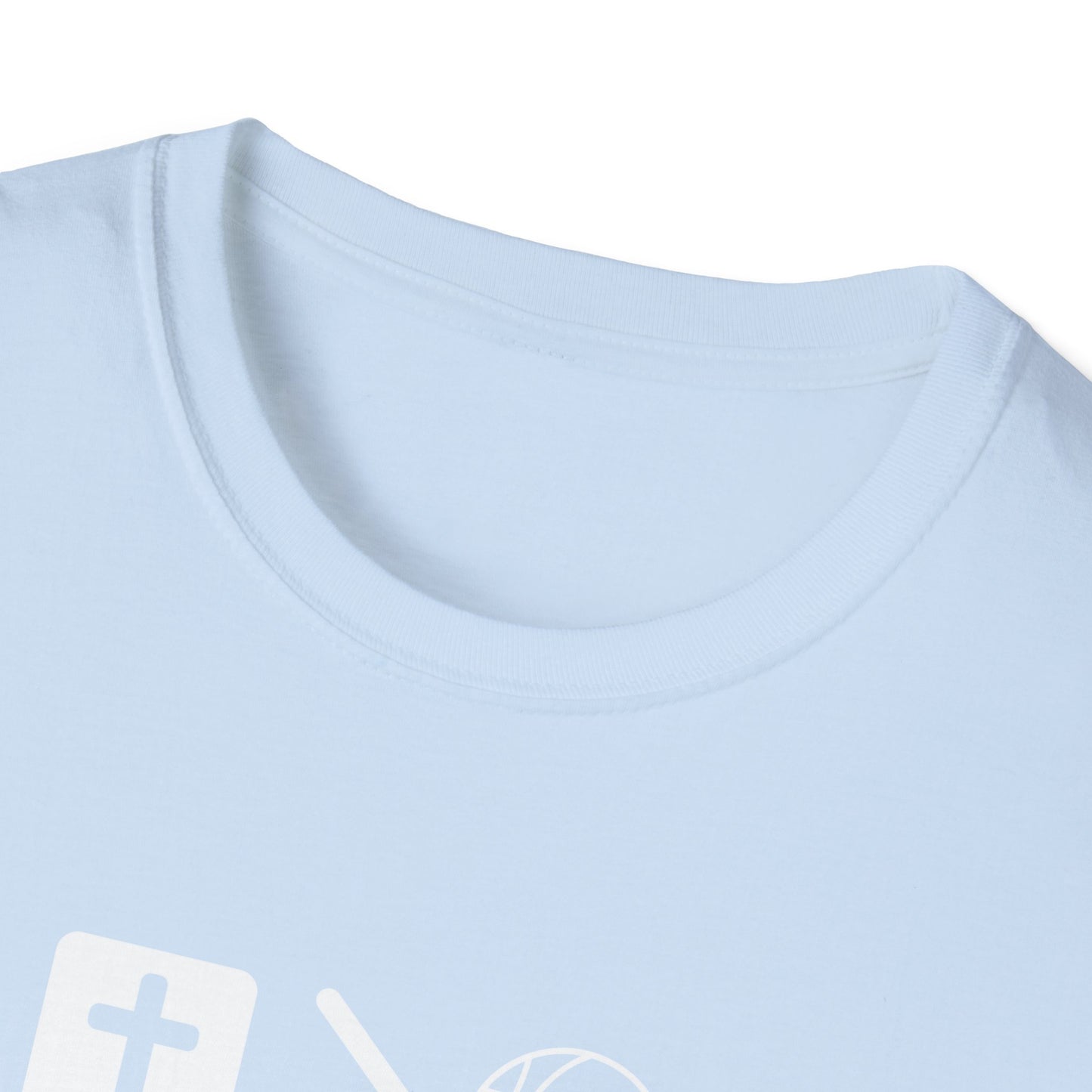 Pray behind your teammates' backs Unisex Softstyle T-Shirt