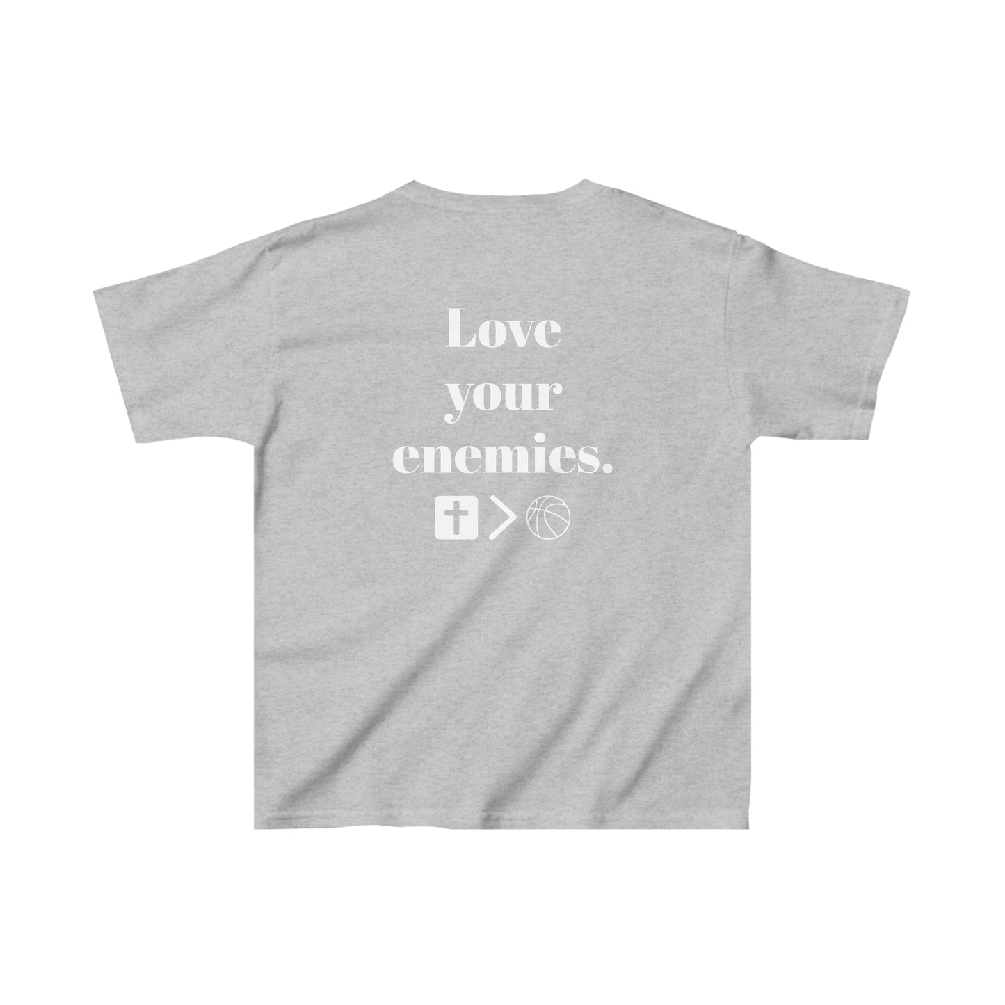 Love your Enemies Art Kids Heavy Cotton™ Tee