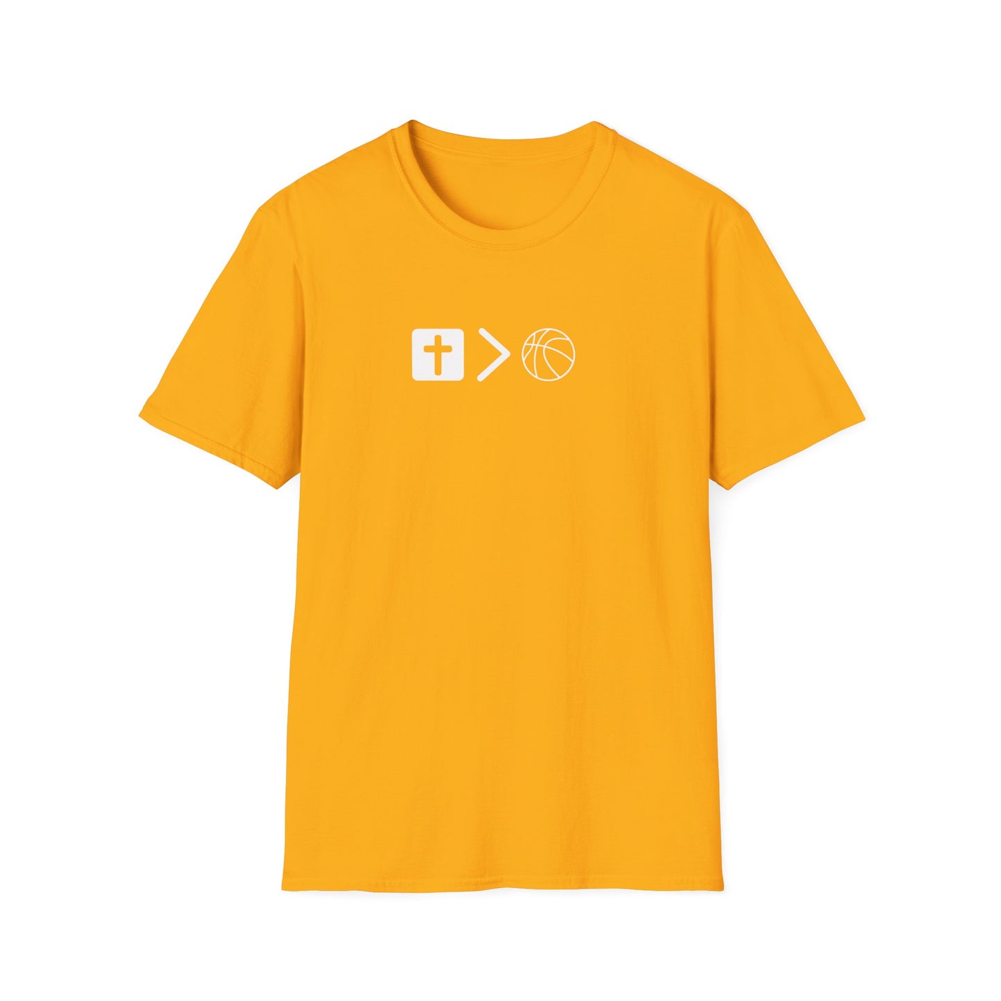 Pray behind your teammates' backs Unisex Softstyle T-Shirt