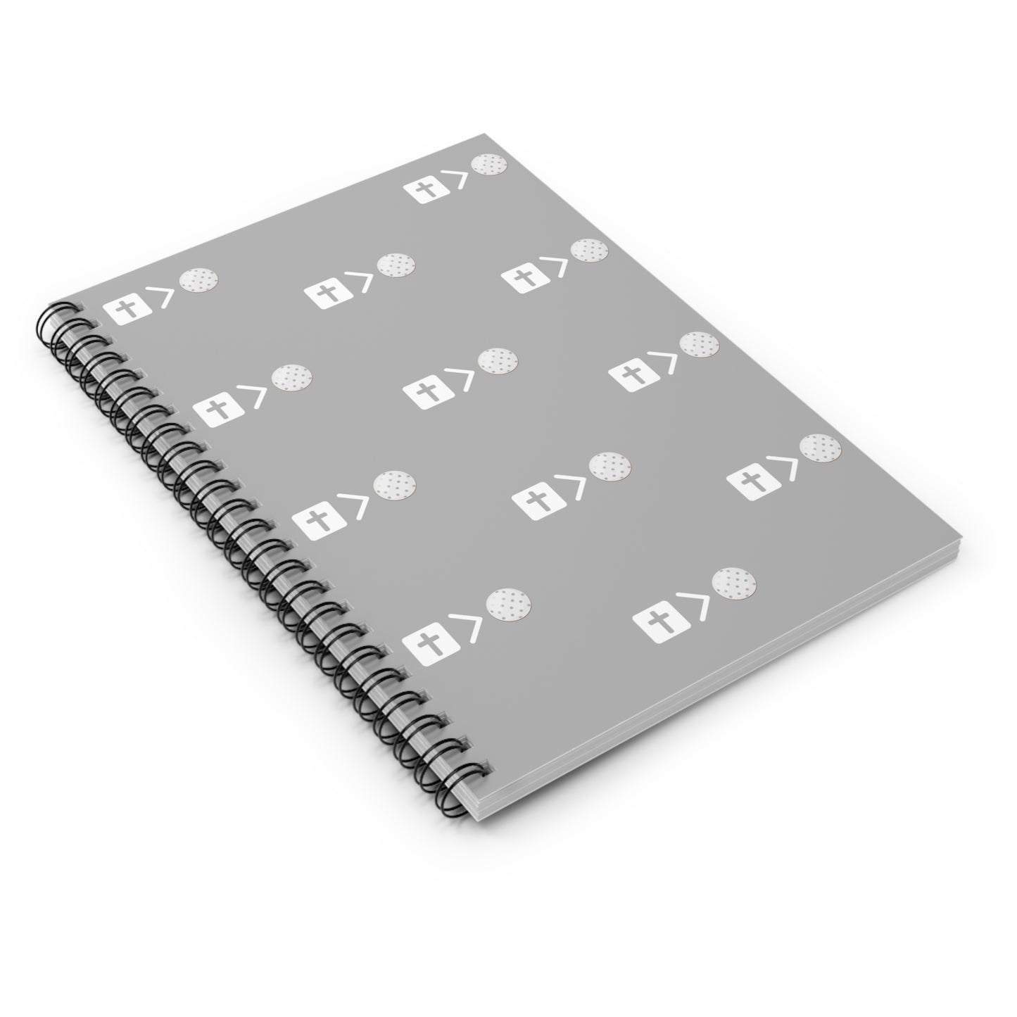 Jesus is bigger than golf Spiral Notebook - Ruled Line