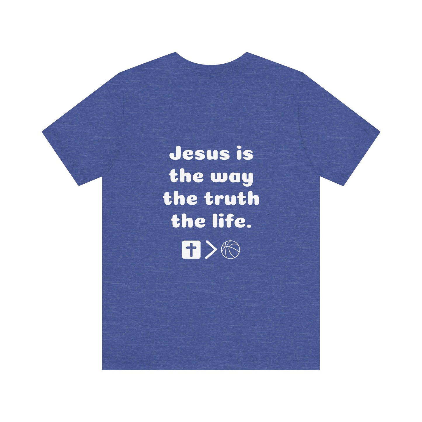 Ball is NOT life. Unisex Jersey Short Sleeve Tee
