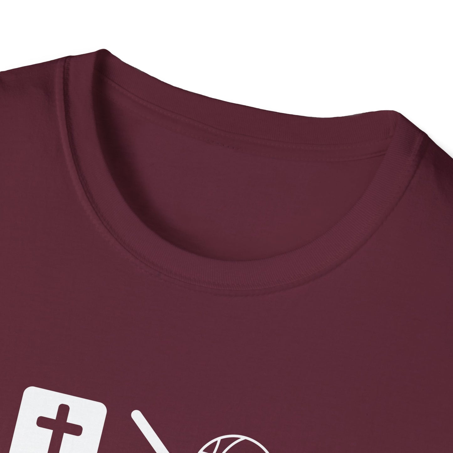 Pray behind your teammates' backs Unisex Softstyle T-Shirt