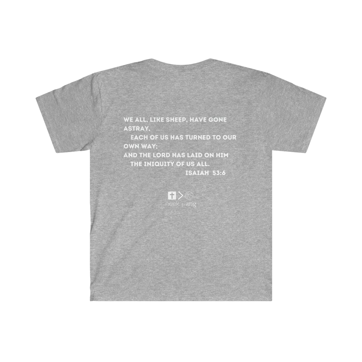 We like sheep have gone astray! Jesus is bigger than basketball Art Collection by Neek + Ang