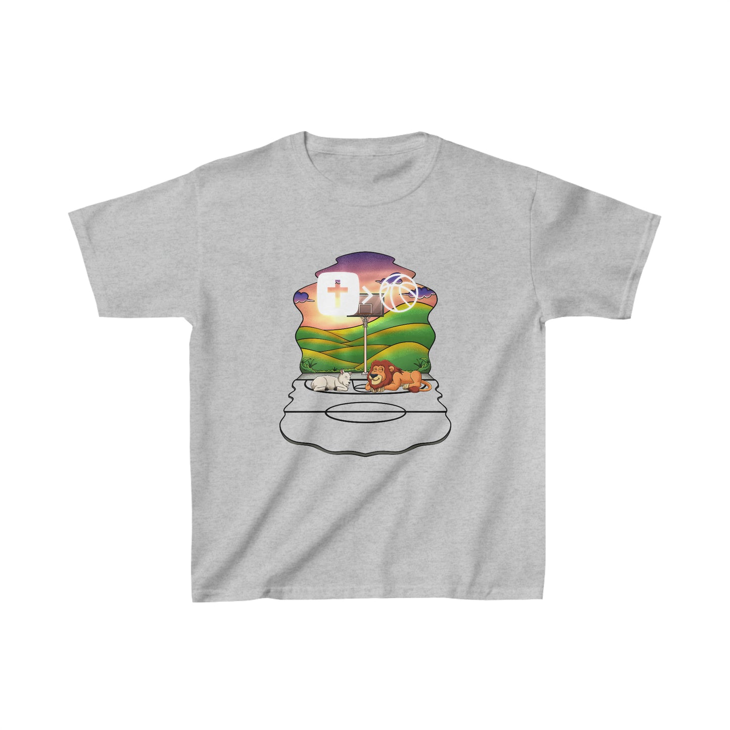 Love your Enemies Art Kids Heavy Cotton™ Tee