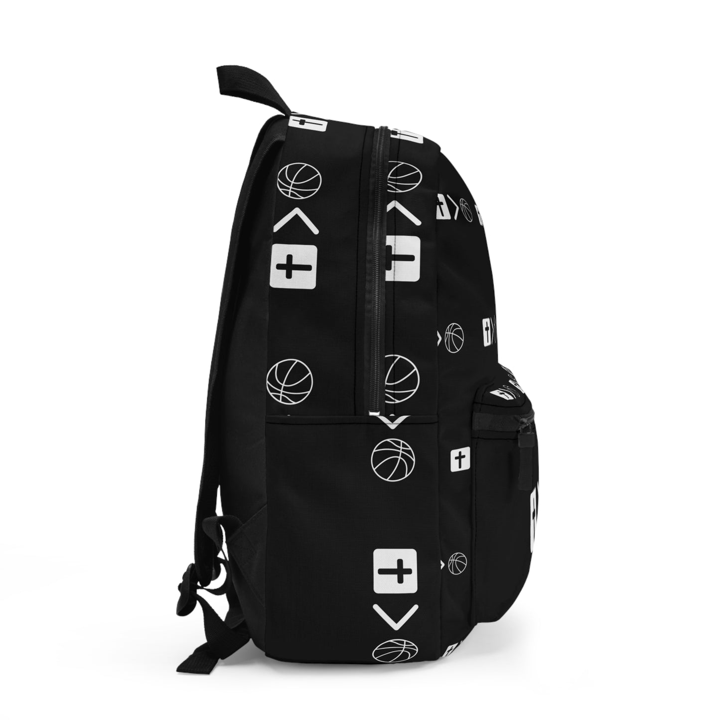 Jesus is bigger than basketball backpack