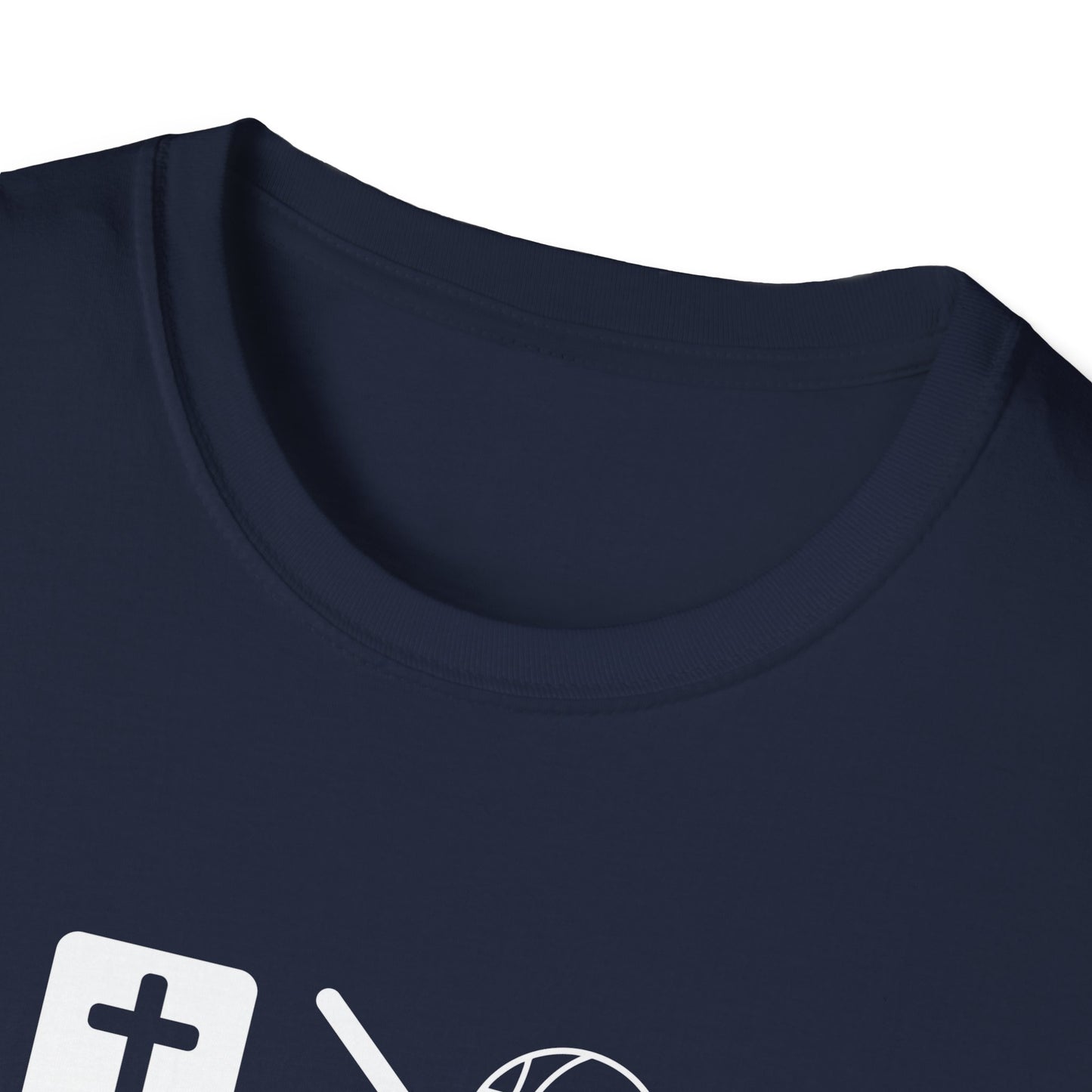 Pray behind your teammates' backs Unisex Softstyle T-Shirt