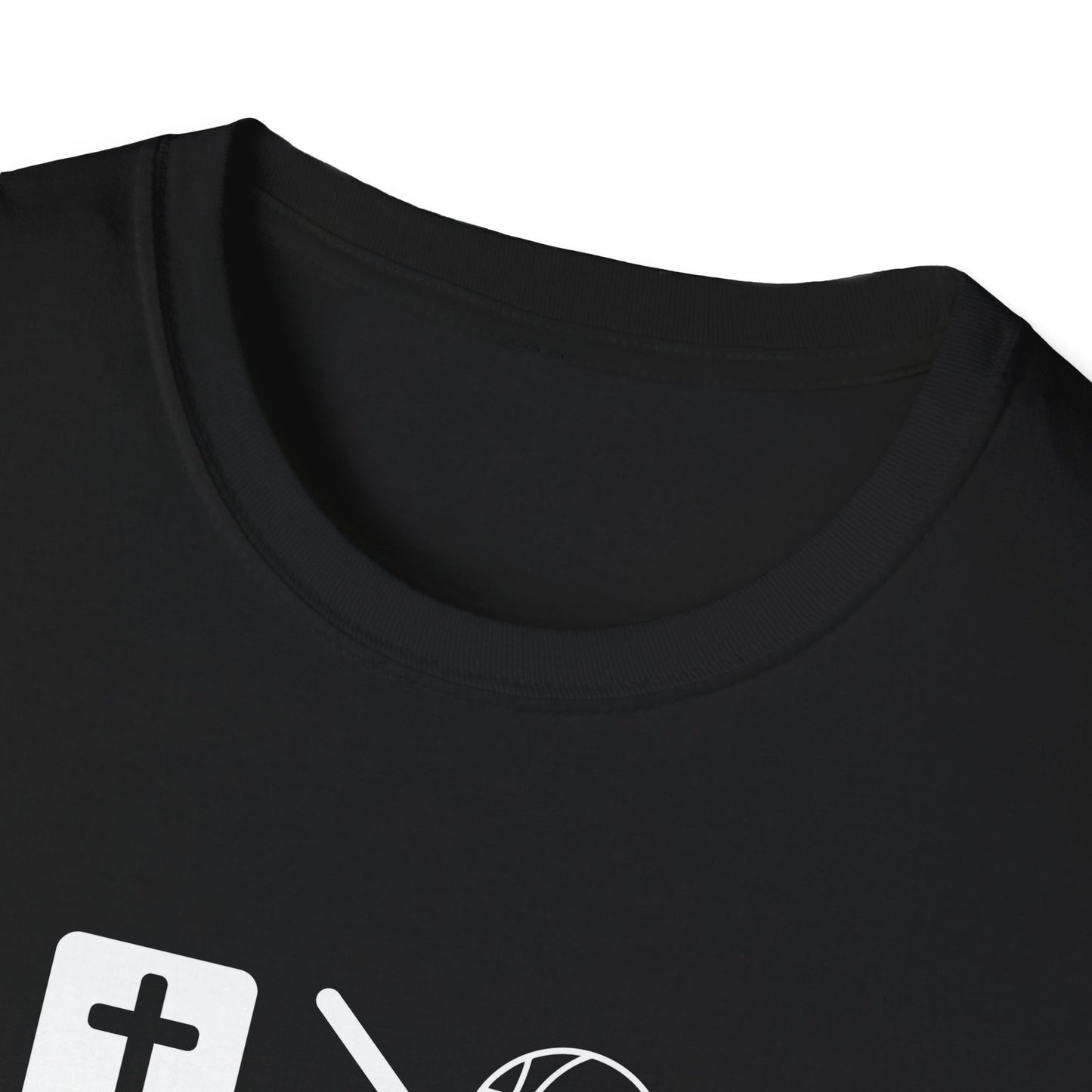 Pray behind your teammates' backs Unisex Softstyle T-Shirt