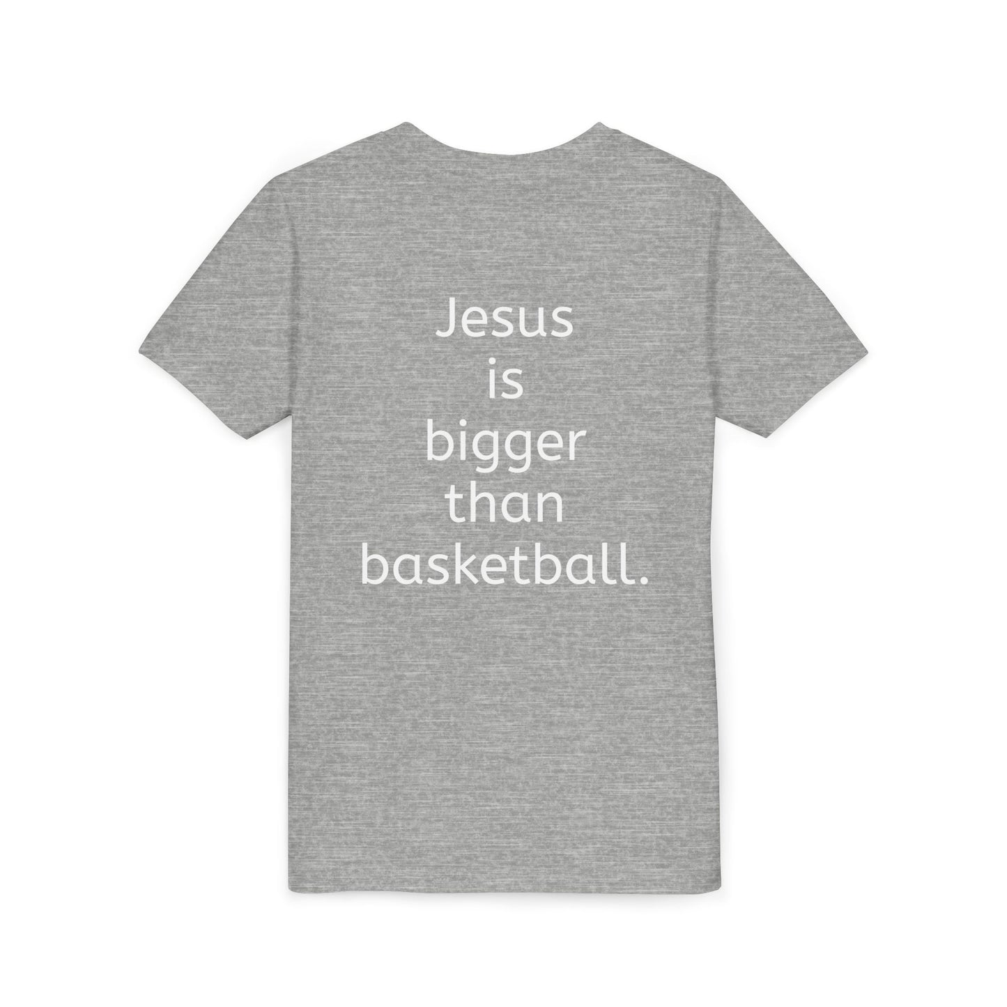 Youth Jesus is bigger than basketball Fall Vintage Stamp