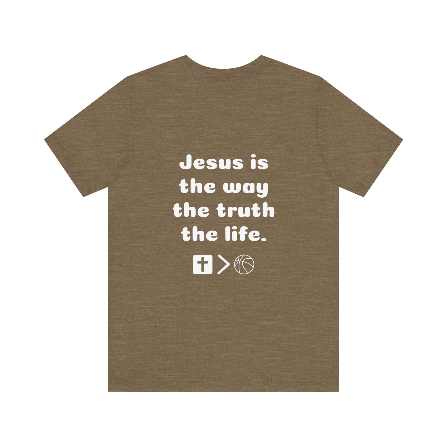 Ball is NOT life. Unisex Jersey Short Sleeve Tee