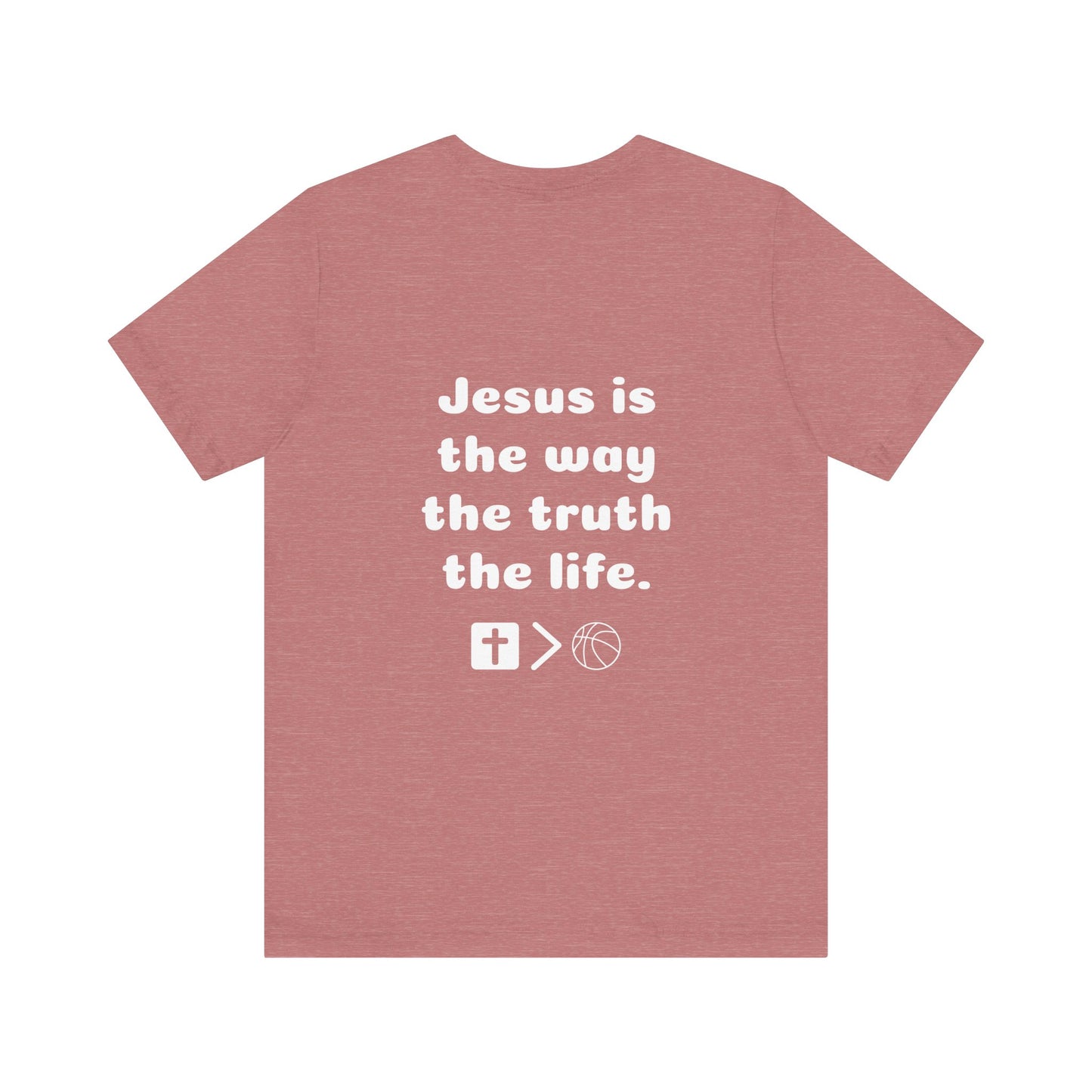 Ball is NOT life. Unisex Jersey Short Sleeve Tee