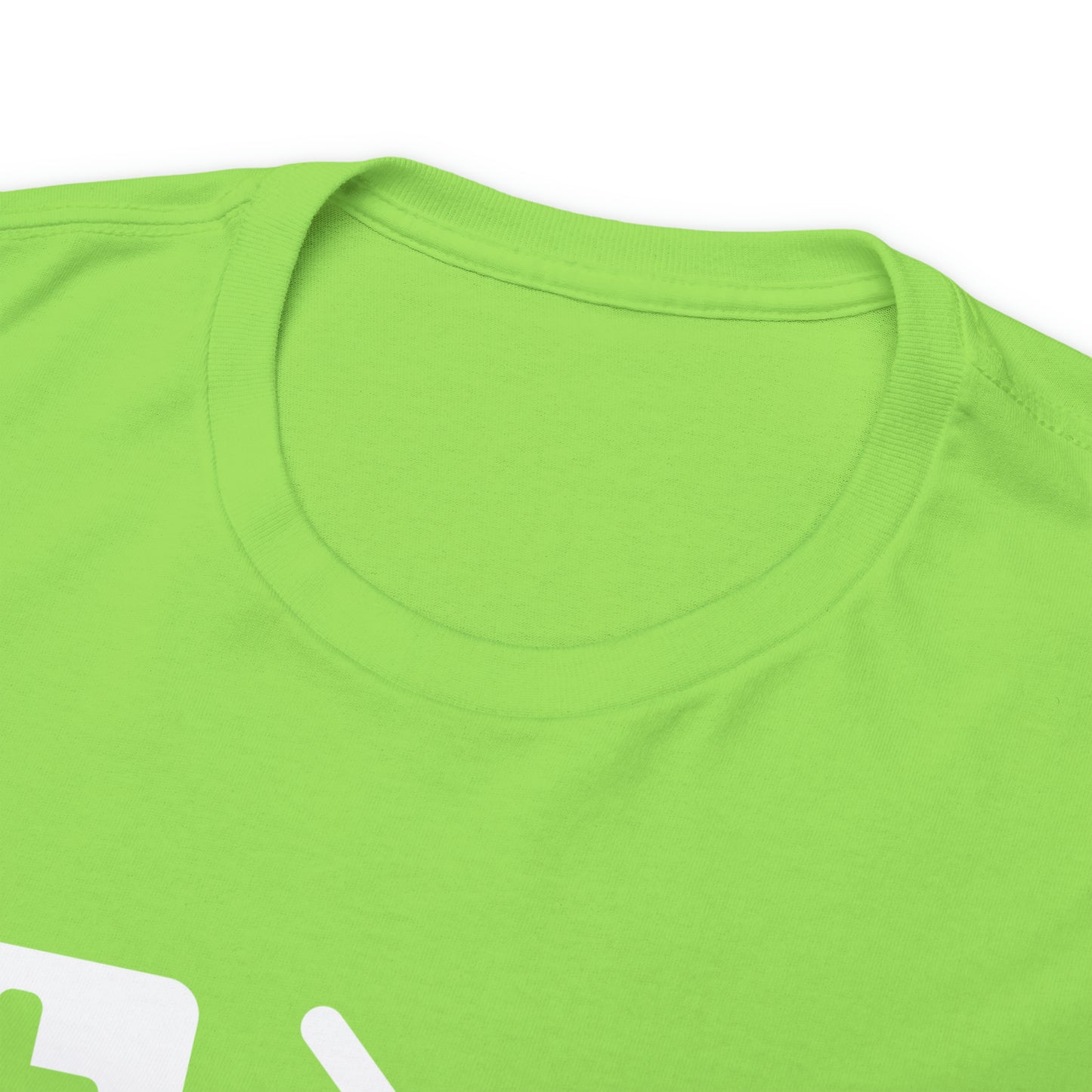NEON Jesus is bigger than basketball Unisex Heavy Cotton Tee