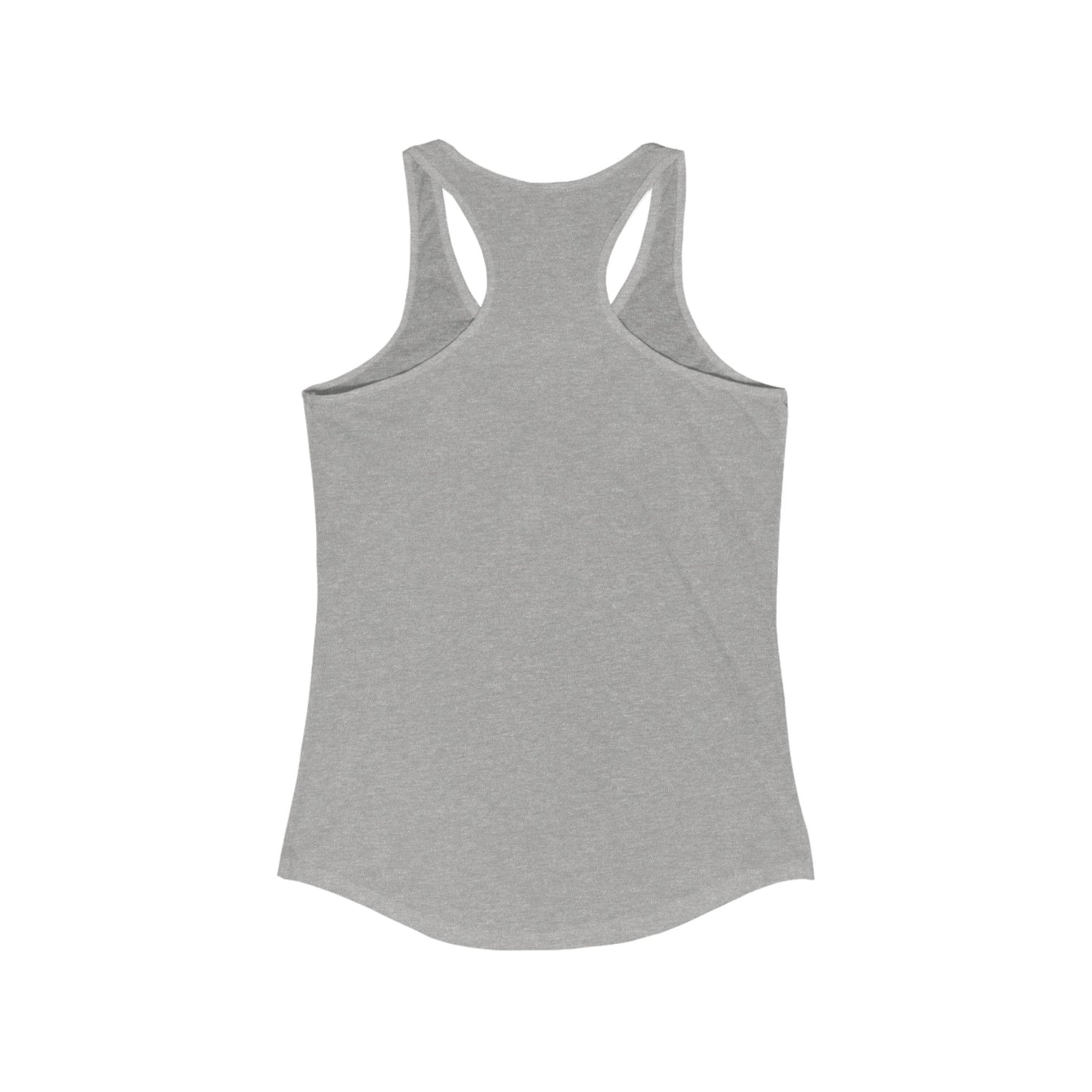 Jesus is bigger than basketball Women's Racerback Tank