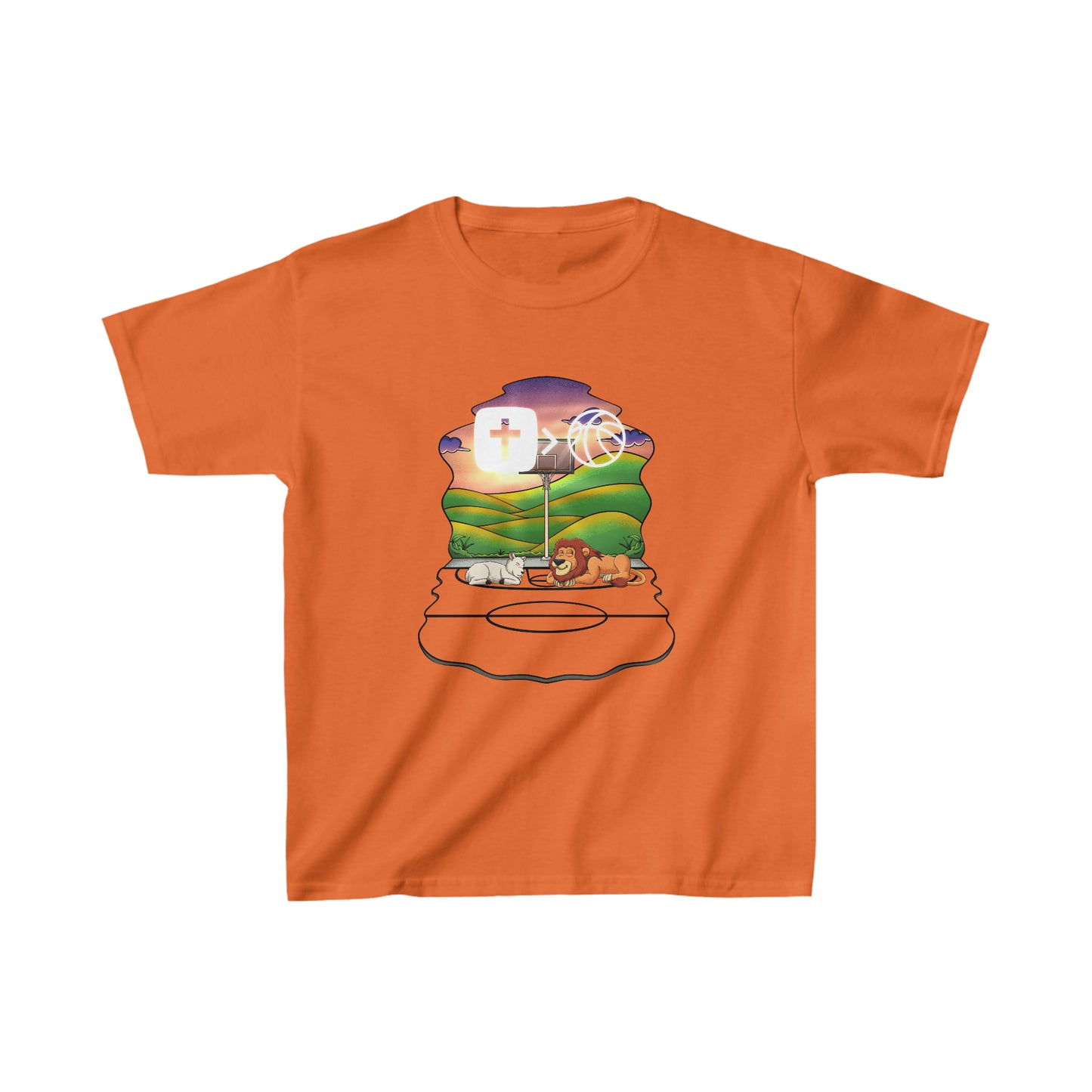 Love your Enemies Art Kids Heavy Cotton™ Tee