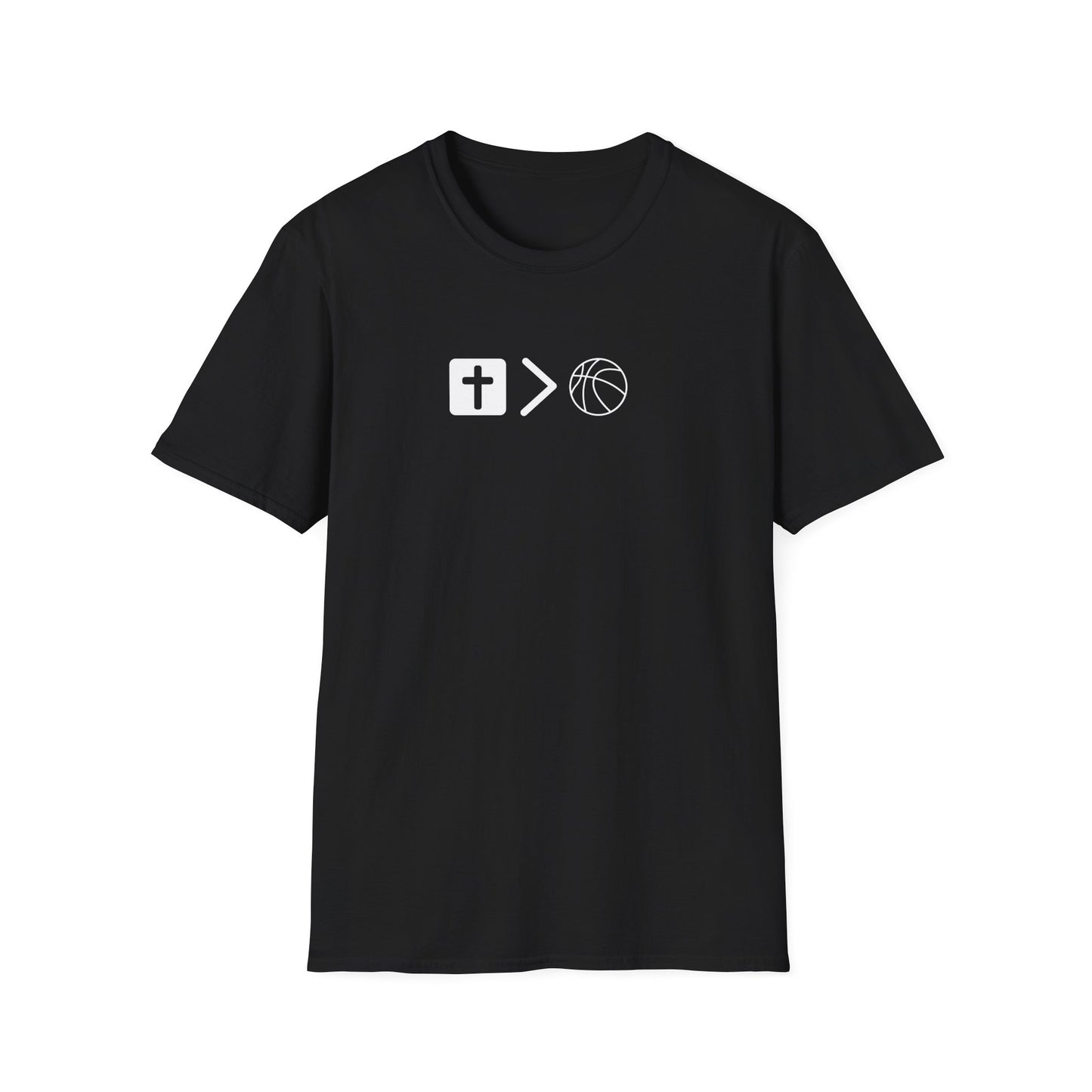 Pray behind your teammates' backs Unisex Softstyle T-Shirt