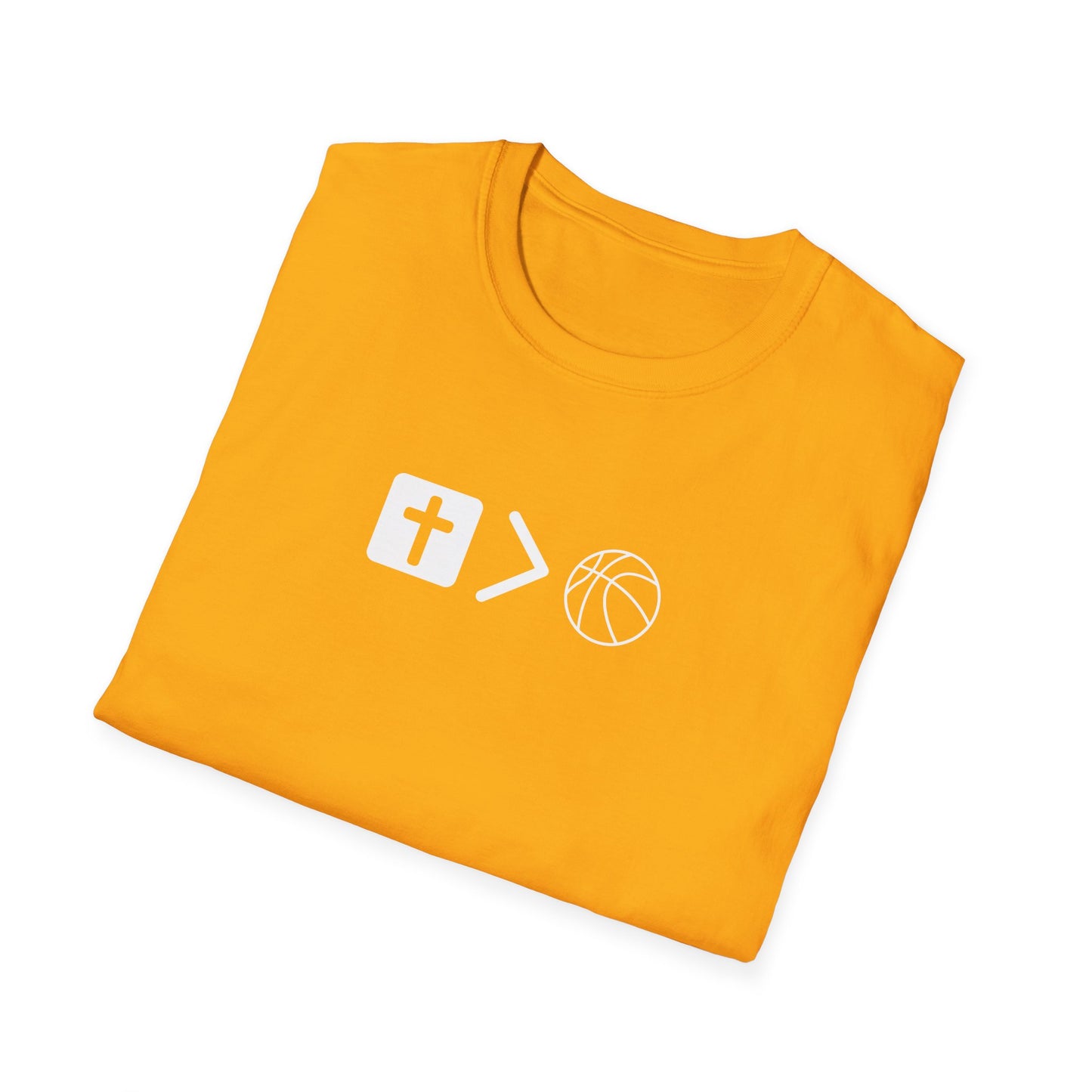 Pray behind your teammates' backs Unisex Softstyle T-Shirt