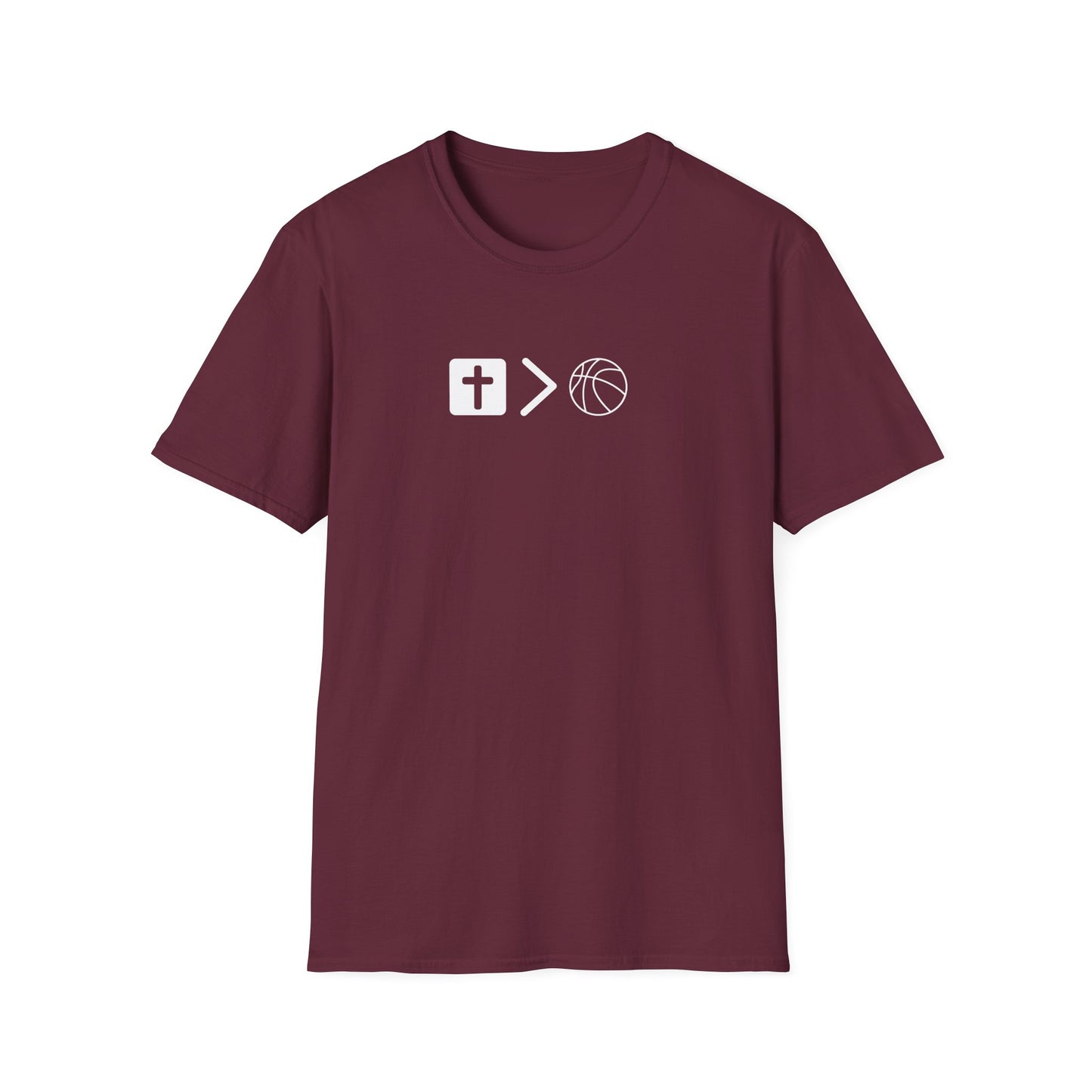 Pray behind your teammates' backs Unisex Softstyle T-Shirt