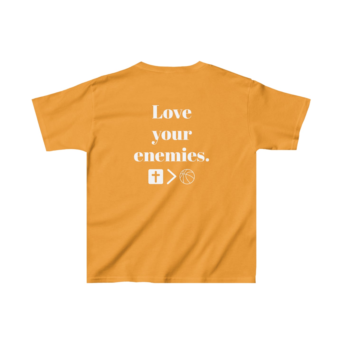 Love your Enemies Art Kids Heavy Cotton™ Tee