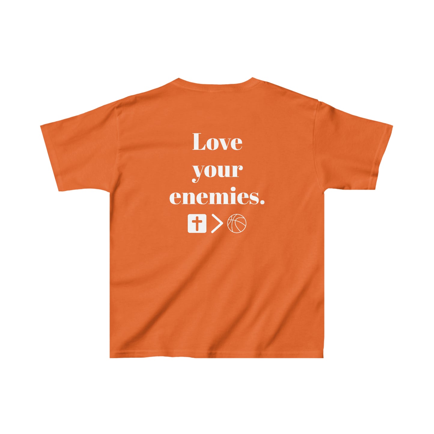 Love your Enemies Art Kids Heavy Cotton™ Tee