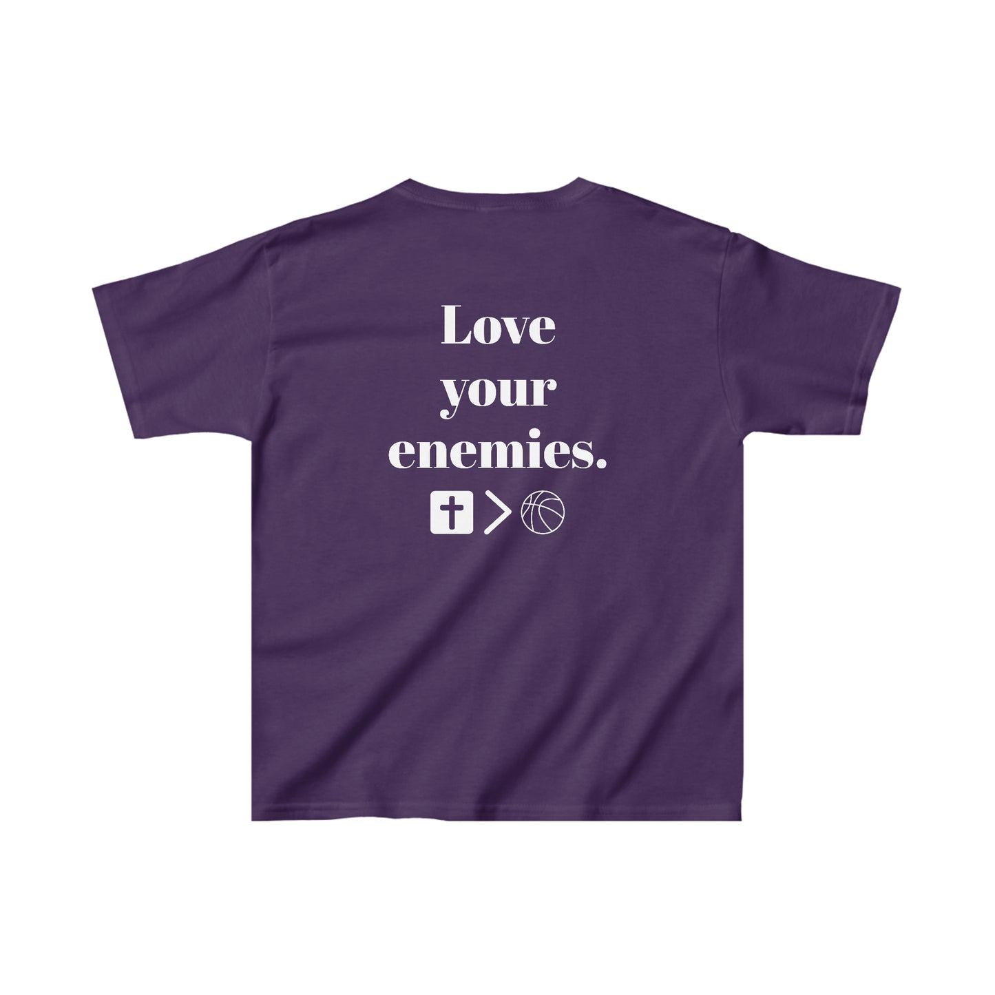 Love your Enemies Art Kids Heavy Cotton™ Tee