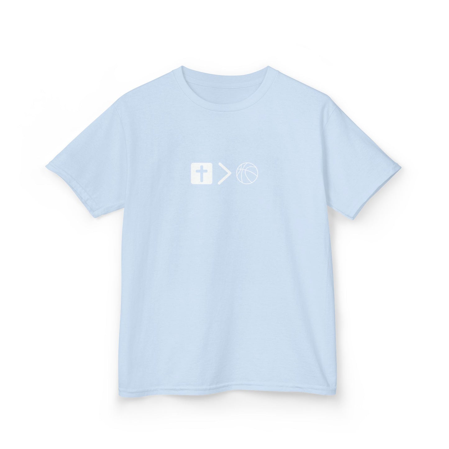 Pray behind your teammates' backs Kids Heavy Cotton™ Tee
