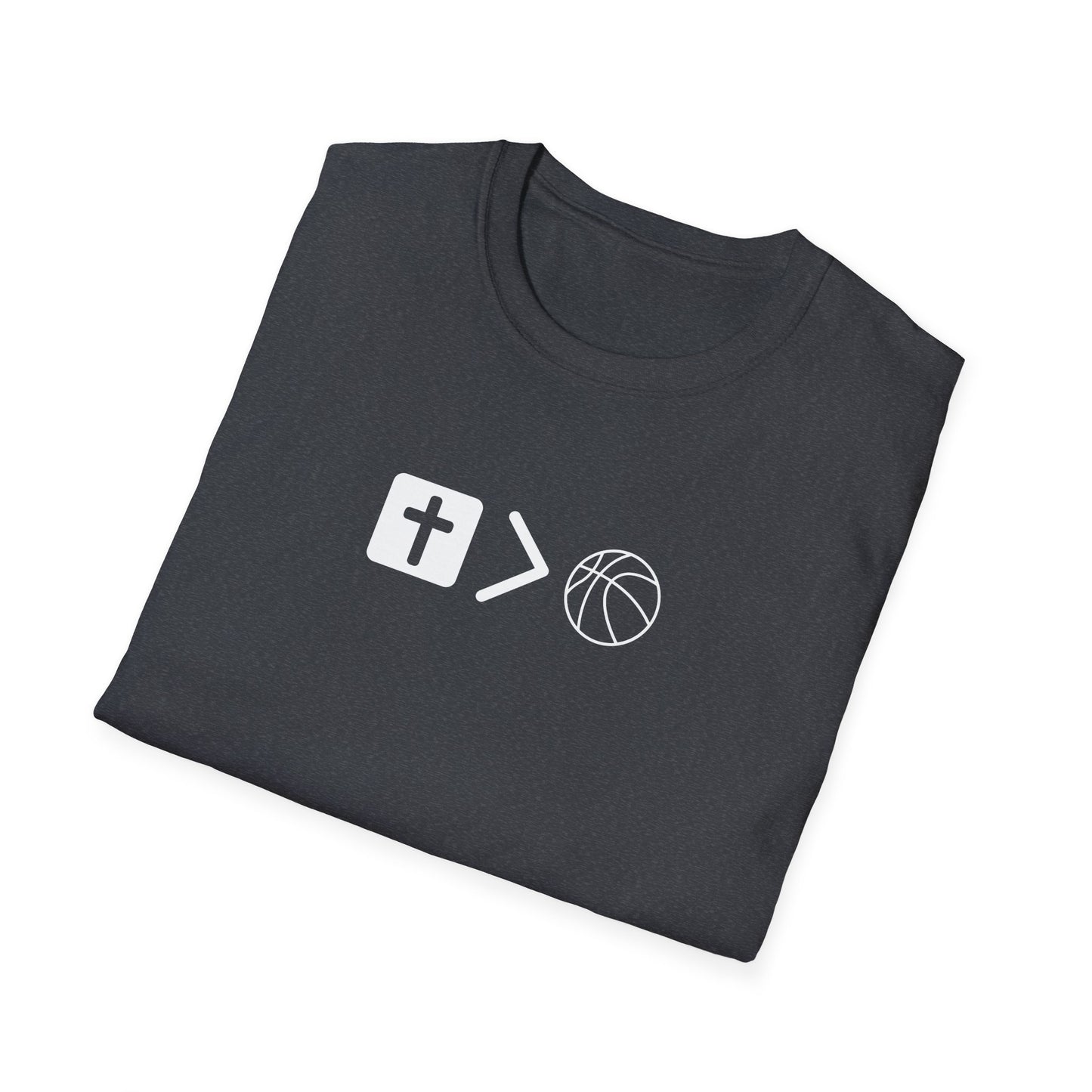 Pray behind your teammates' backs Unisex Softstyle T-Shirt