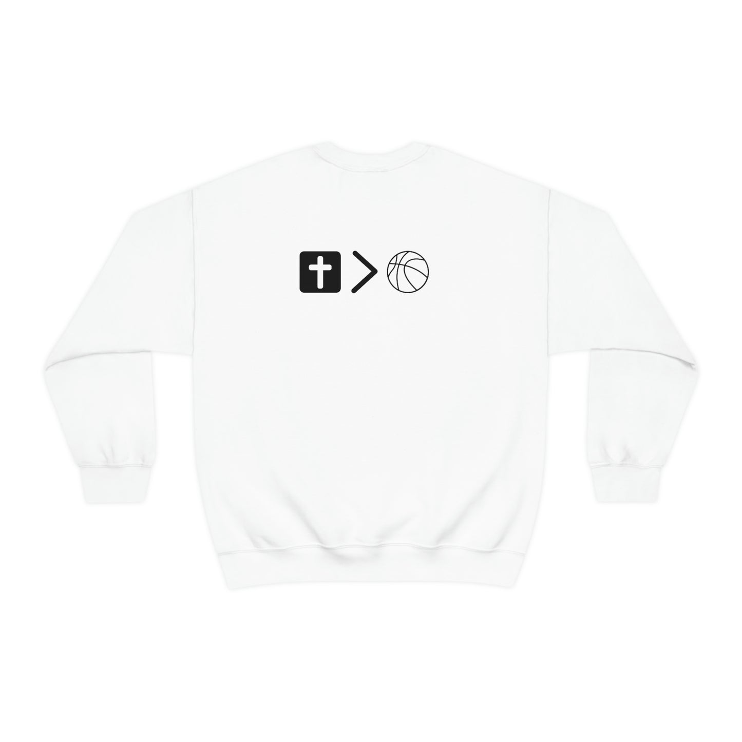 Repeat Print Unisex Heavy Blend™ Crewneck Sweatshirt