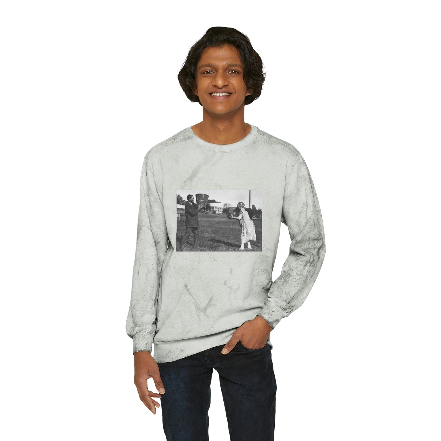 Limited Edition Naismith Quote Unisex Color Blast Crewneck Sweatshirt