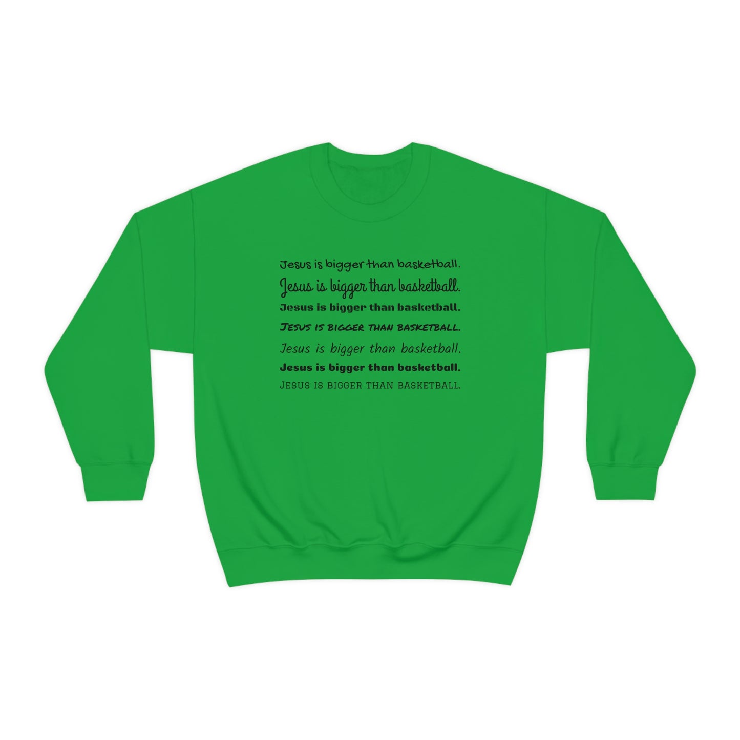 Repeat Print Unisex Heavy Blend™ Crewneck Sweatshirt