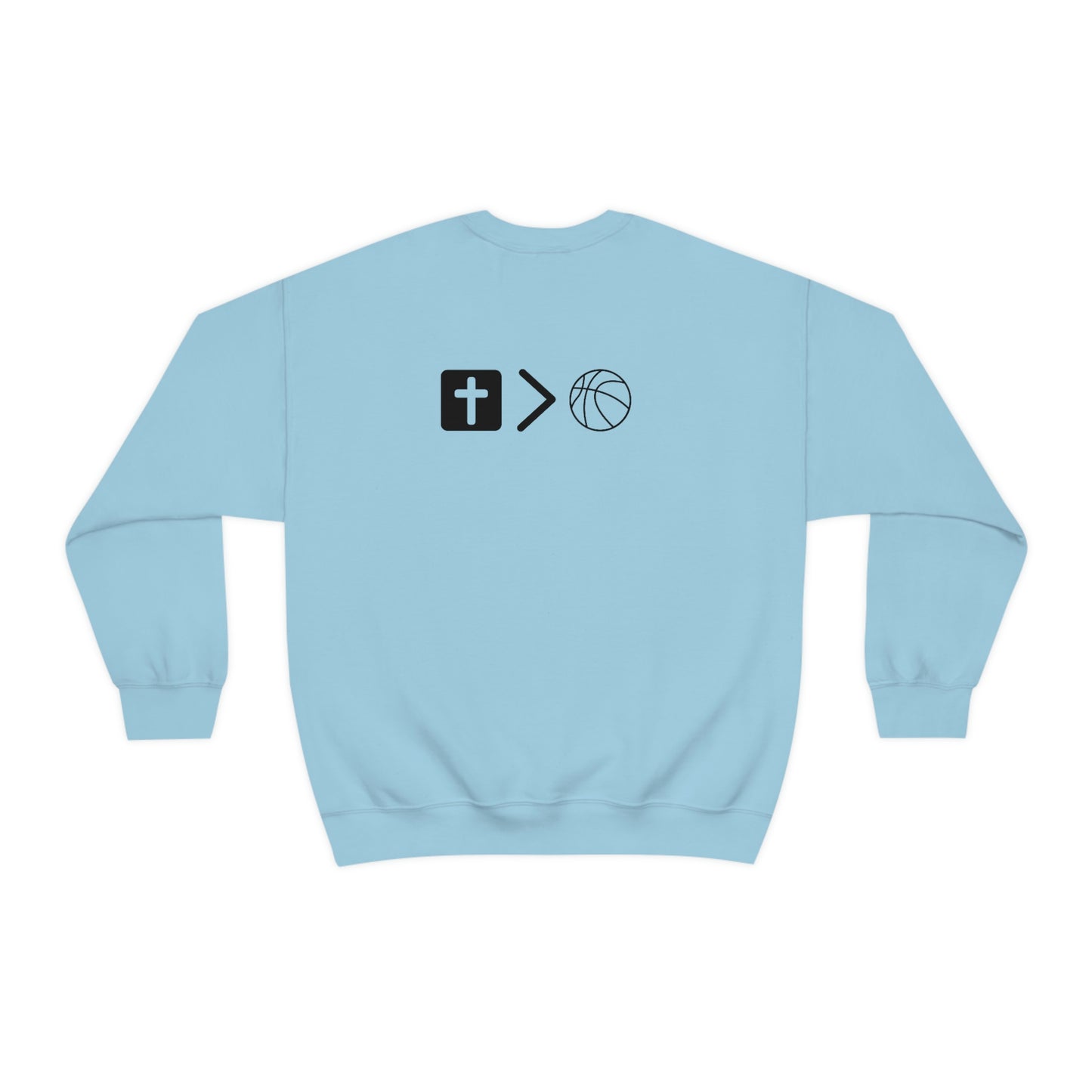 Repeat Print Unisex Heavy Blend™ Crewneck Sweatshirt