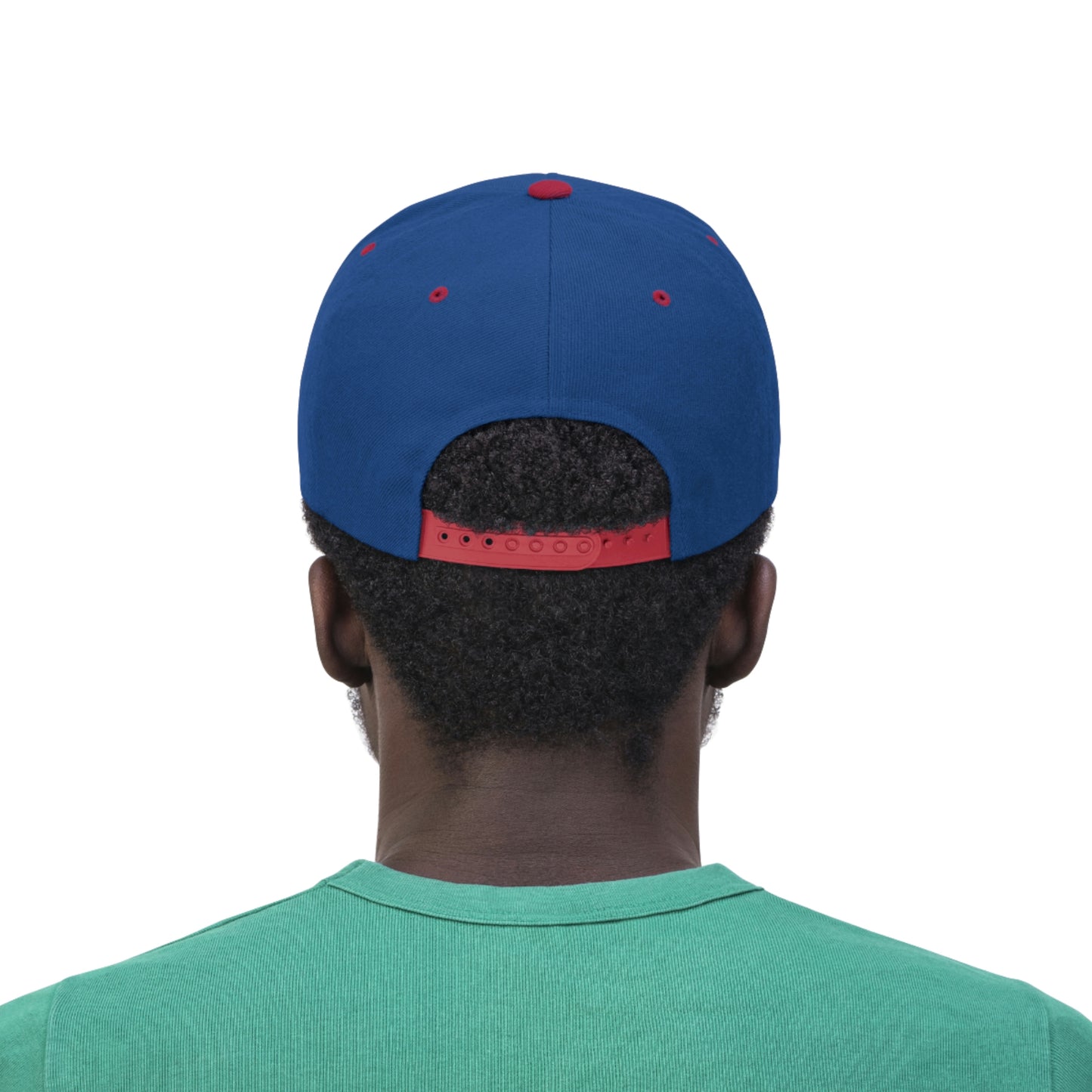 Jesus is bigger than basketball Unisex Flat Bill Hat