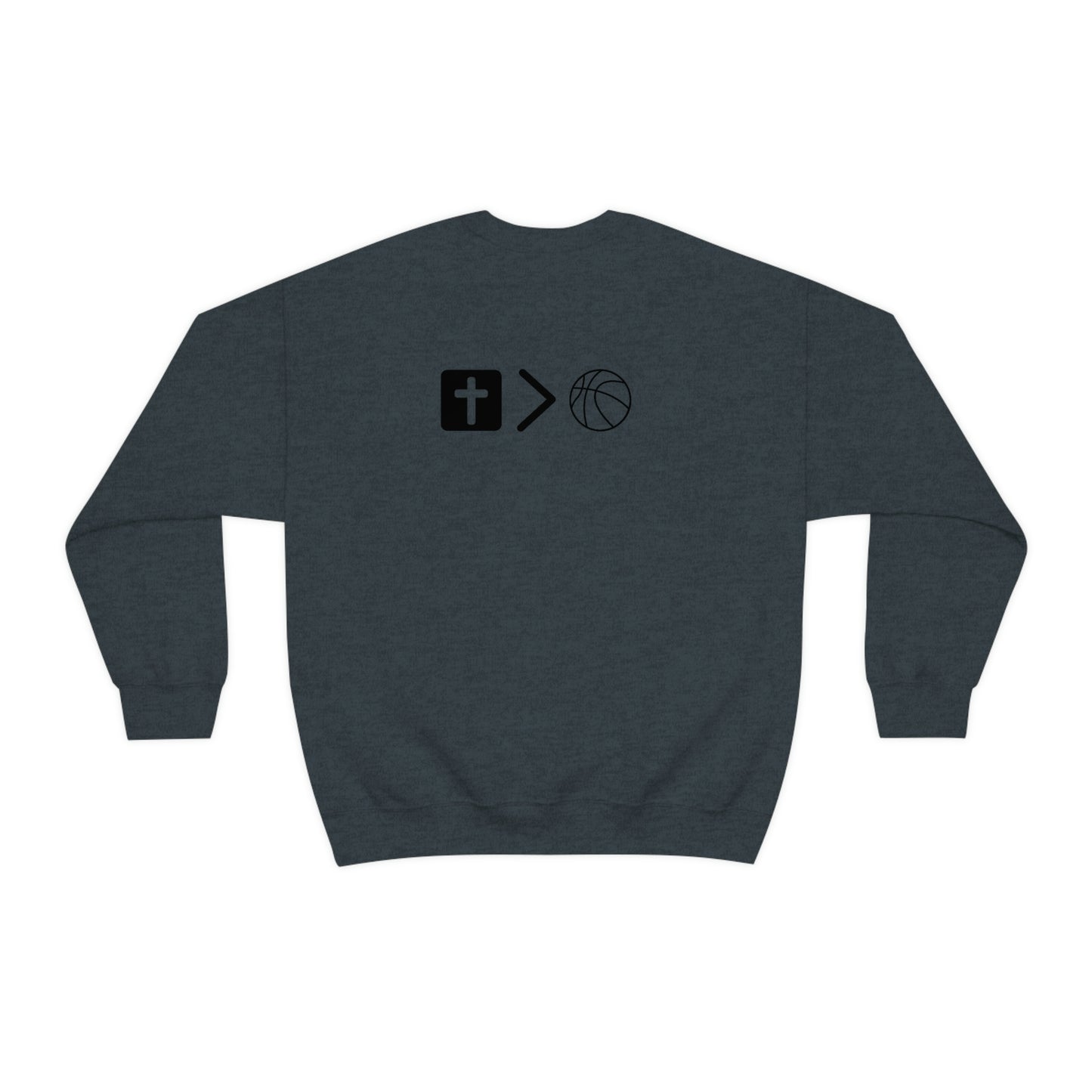 Repeat Print Unisex Heavy Blend™ Crewneck Sweatshirt
