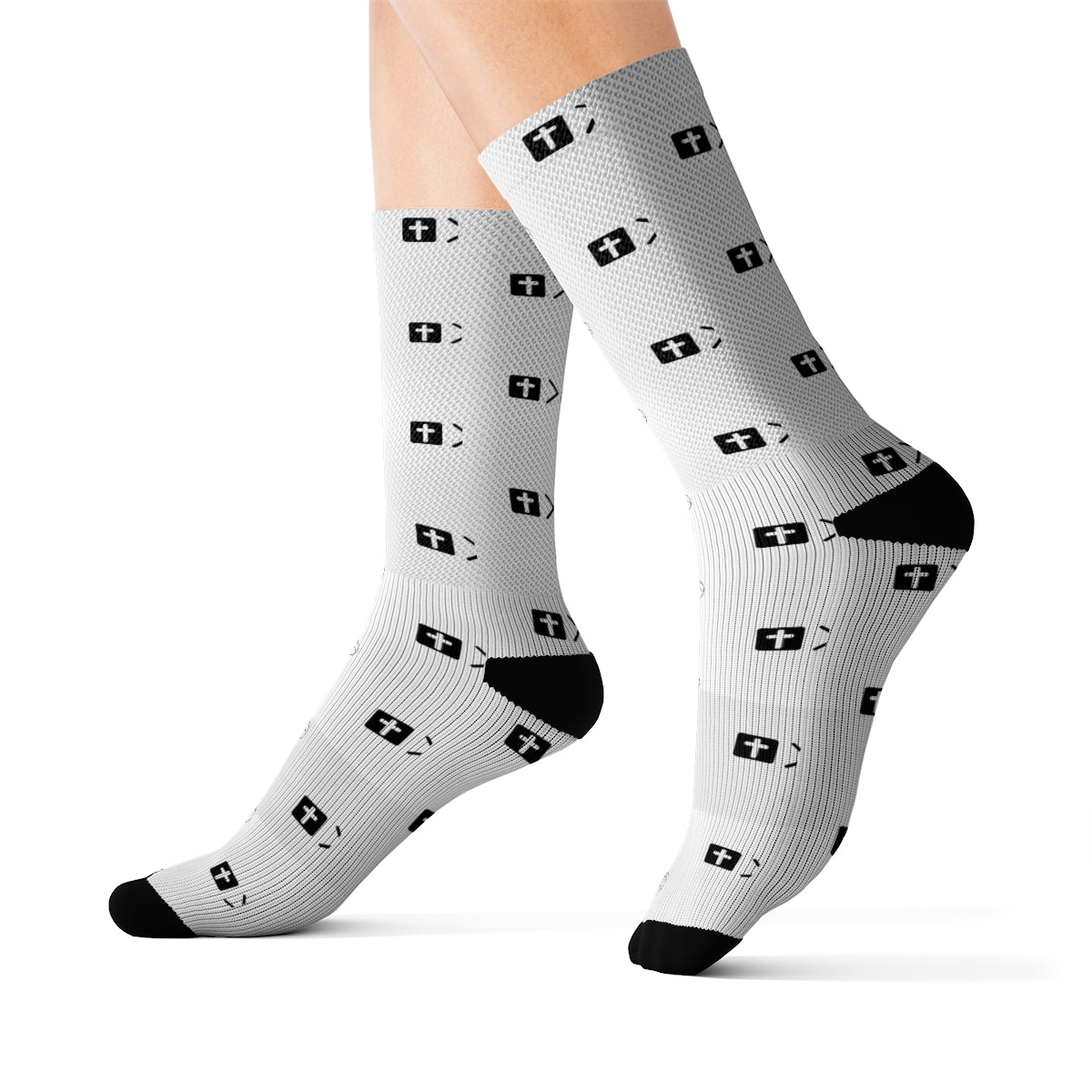 Jesus is bigger than basketball Socks