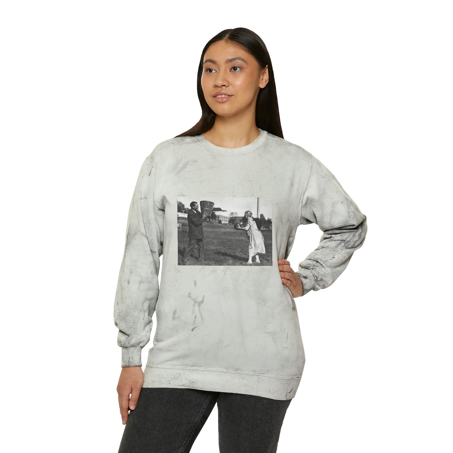 Limited Edition Naismith Quote Unisex Color Blast Crewneck Sweatshirt