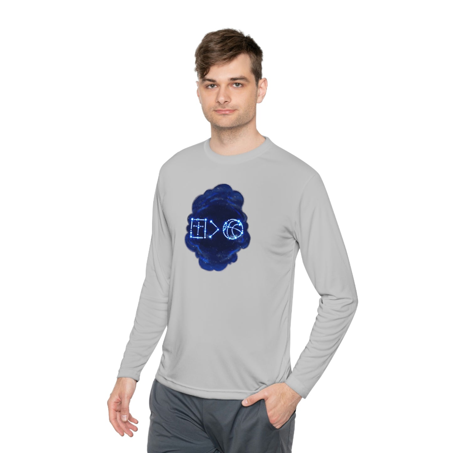 Art Collection Starry Night Unisex Lightweight Long Sleeve Tee