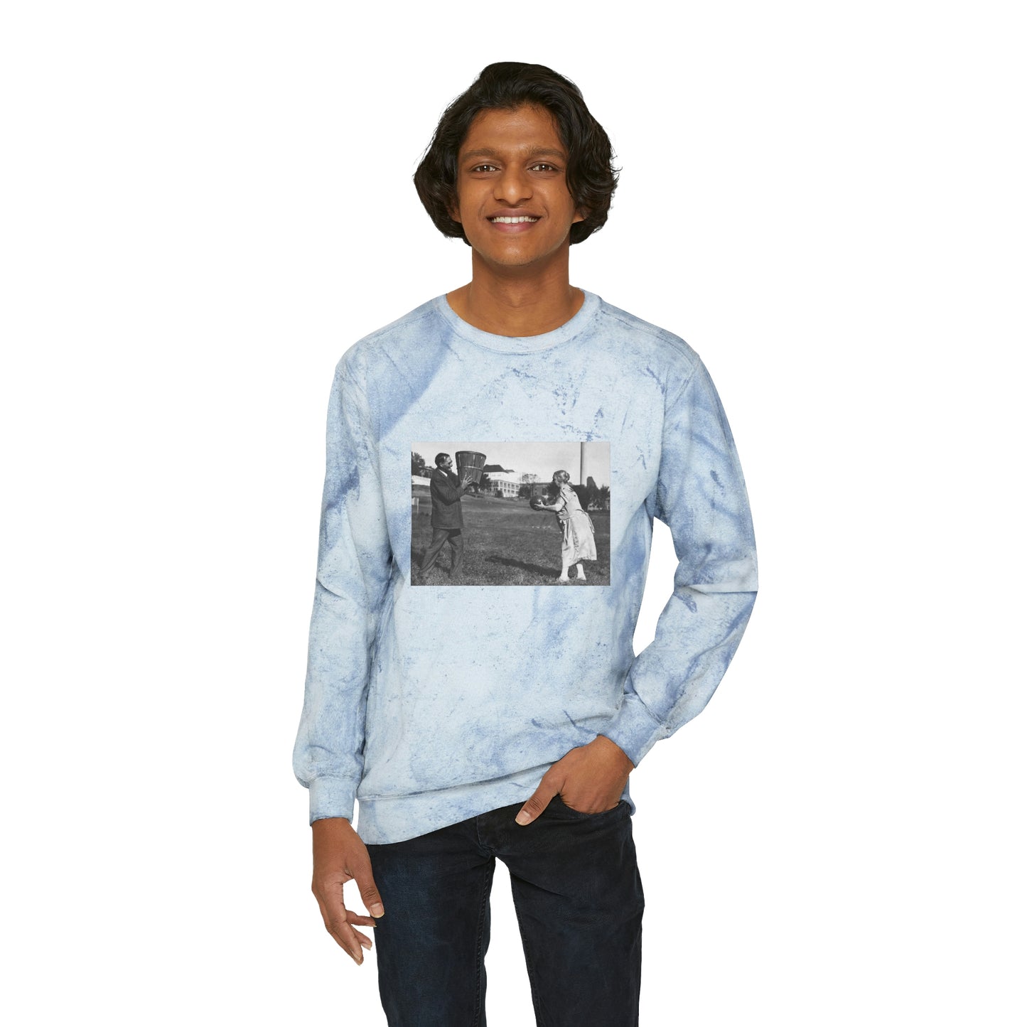 Limited Edition Naismith Quote Unisex Color Blast Crewneck Sweatshirt