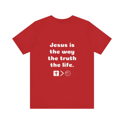 Ball is NOT life. Unisex Jersey Short Sleeve Tee