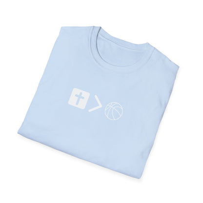 Pray behind your teammates' backs Unisex Softstyle T-Shirt