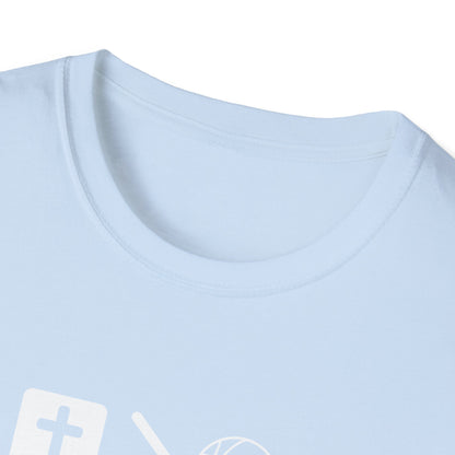 Pray behind your teammates' backs Unisex Softstyle T-Shirt