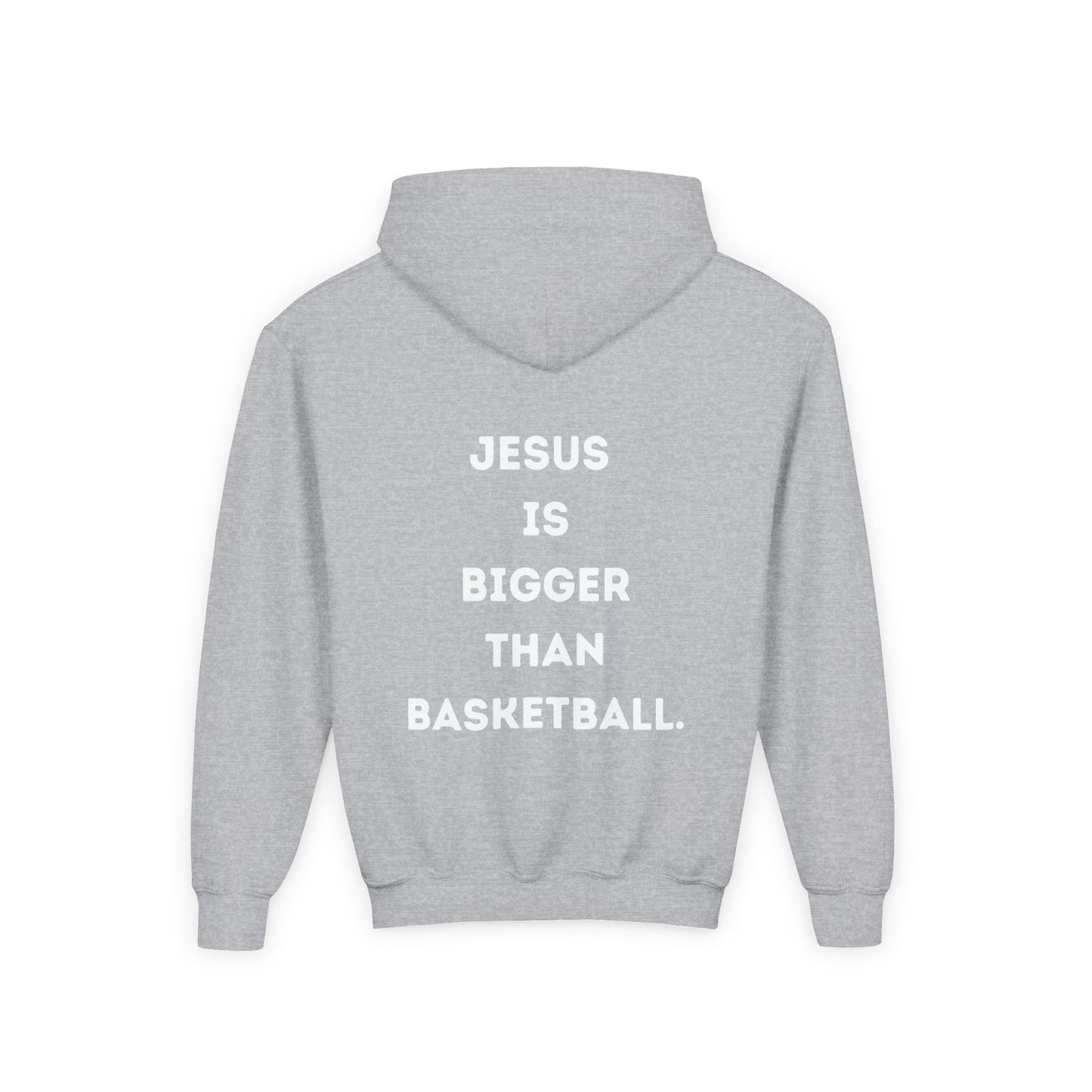 Youth Jesus is bigger than basketball Hoodie Pullover