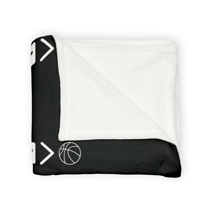 Jesus is bigger than basketball Soft Polyester Blanket