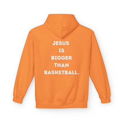 Jesus Is Bigger Than Basketball Hoodie - Pullover