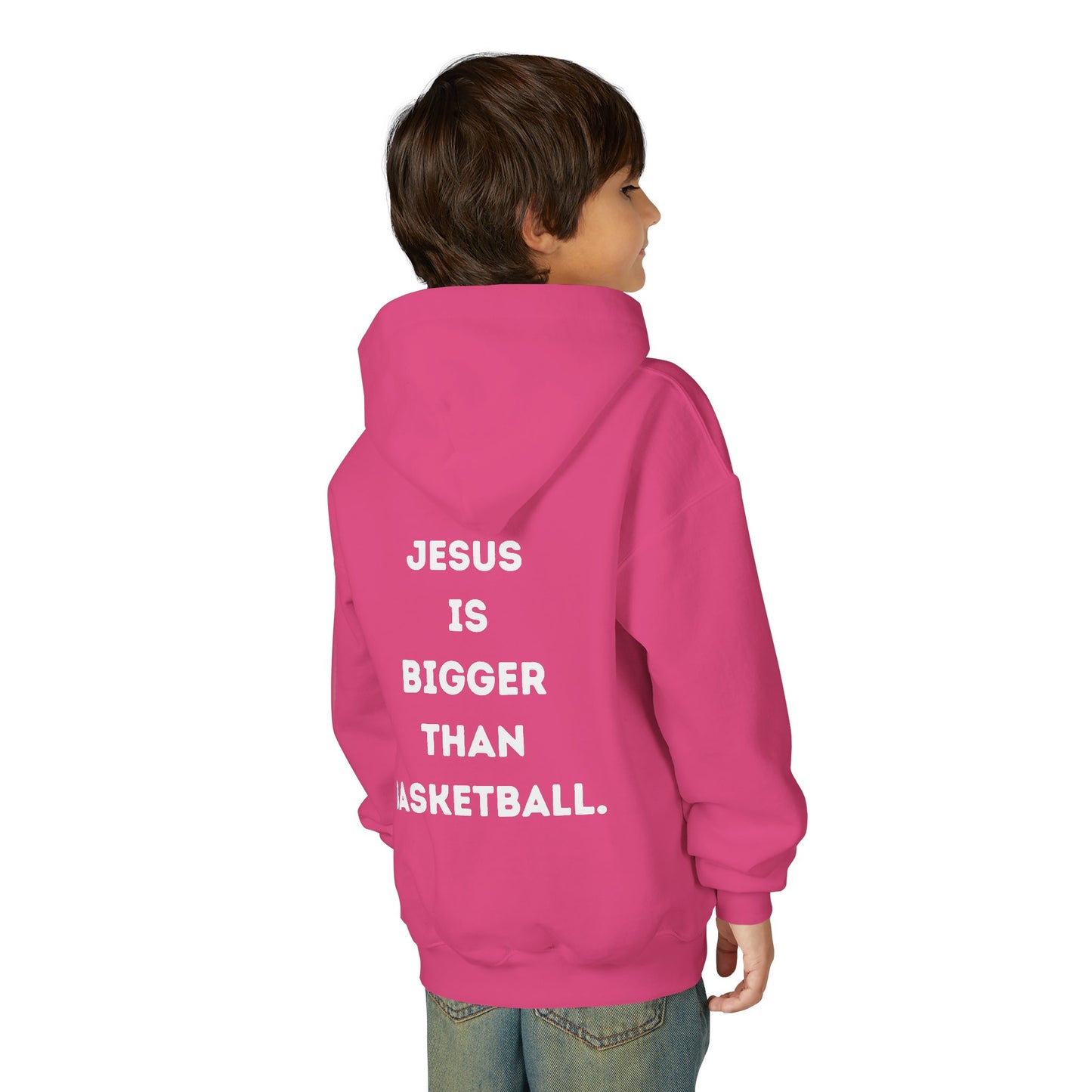 Youth Jesus is bigger than basketball Hoodie Pullover