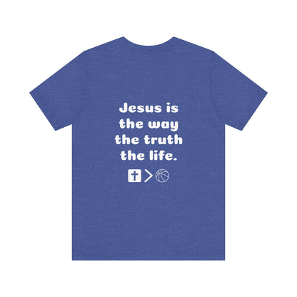 Ball is NOT life. Unisex Jersey Short Sleeve Tee