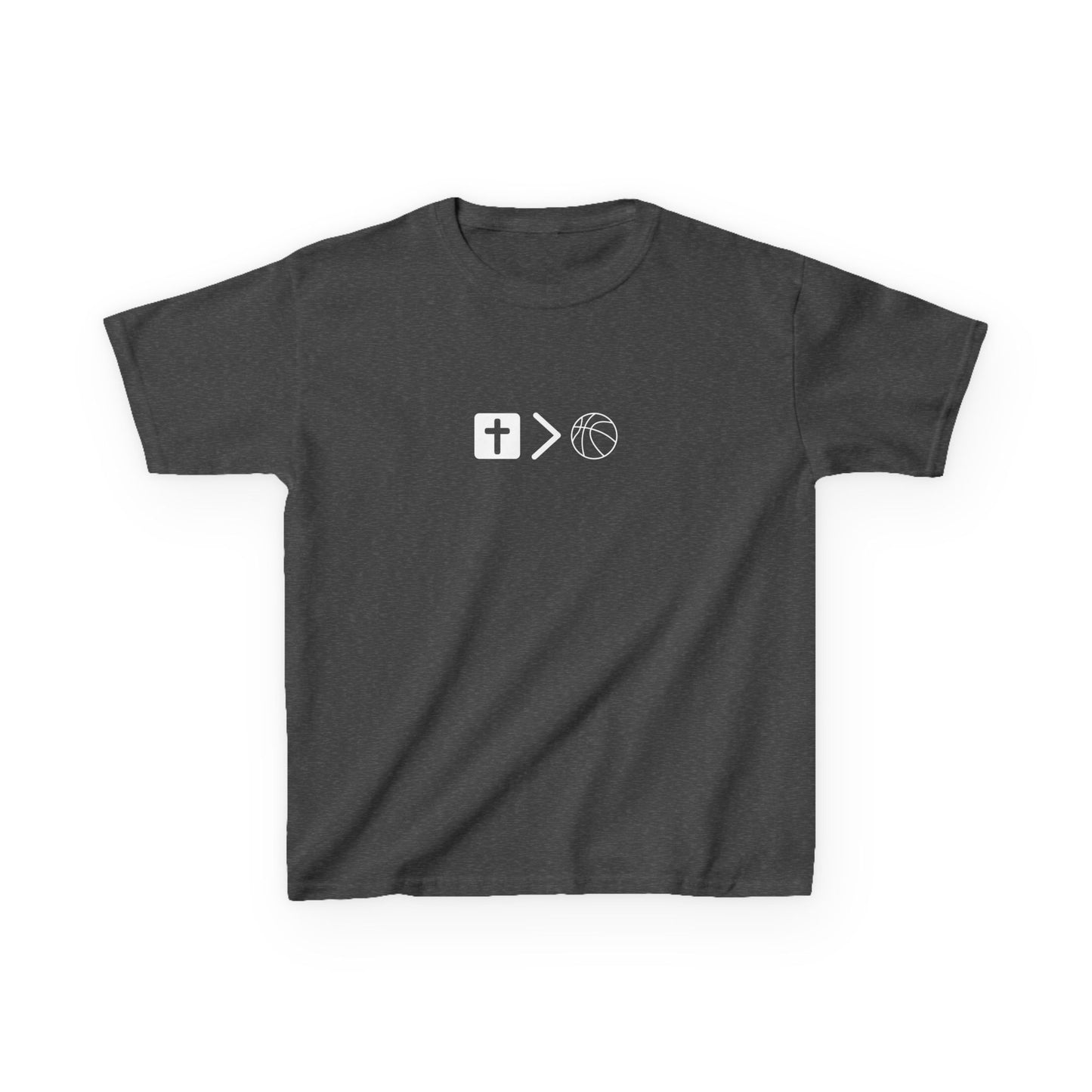 Pray behind your teammates' backs Kids Heavy Cotton™ Tee